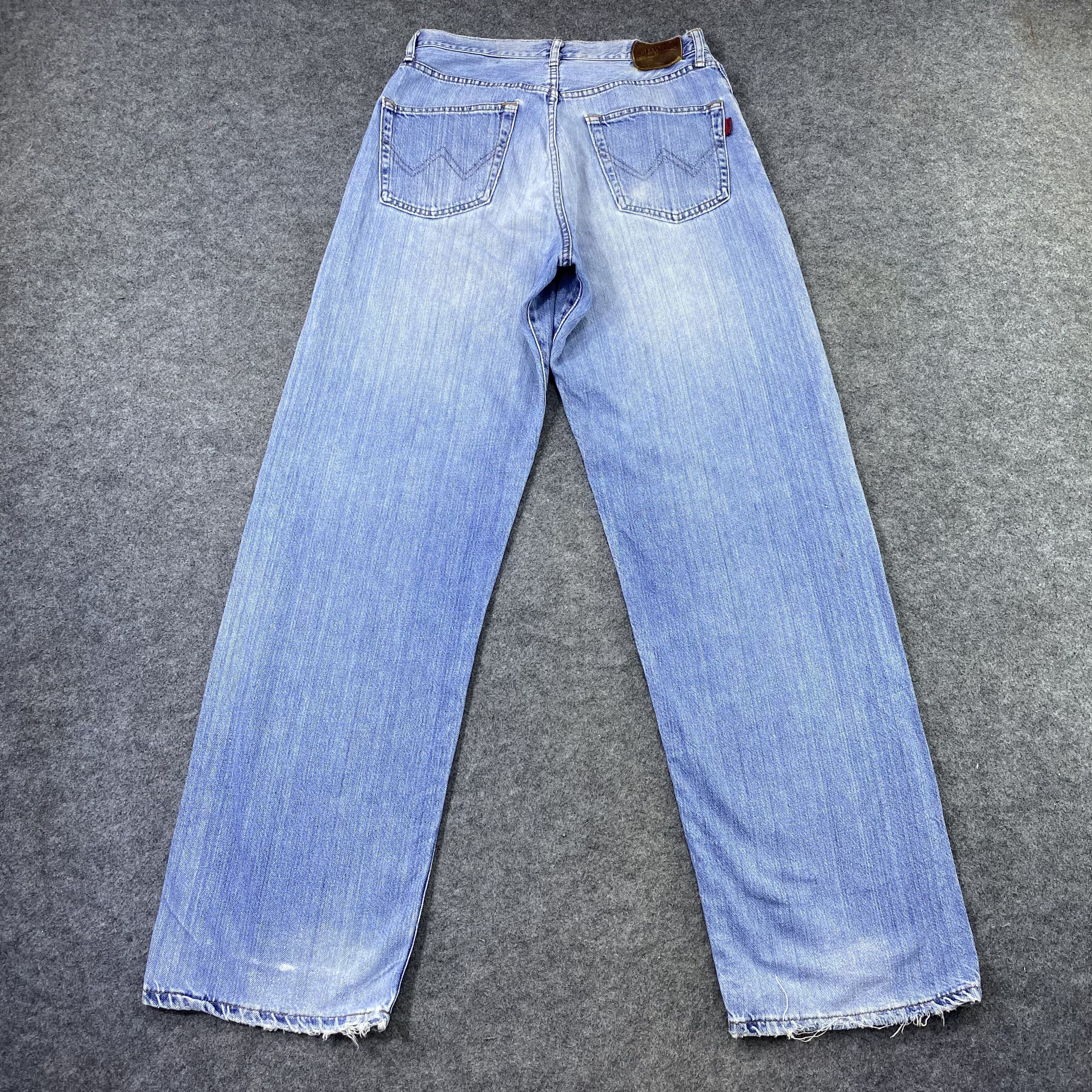 Edwin × Japanese Brand × Jean EDWIN baggy Blue Wash jeans-J1182 Size US 30 / EU 46 - 4 Thumbnail