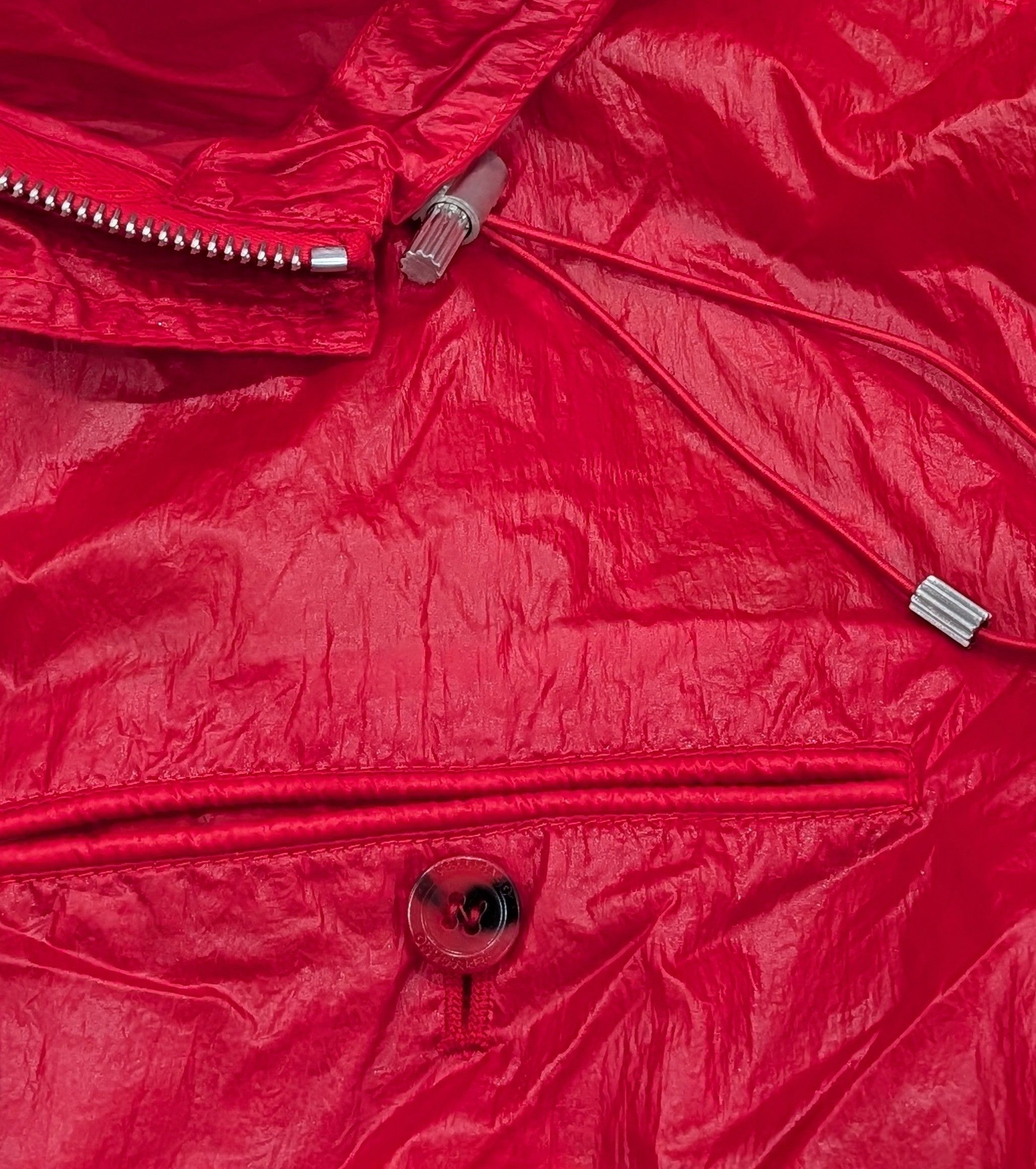 Salvatore Ferragamo FERRAGAMO Taffeta Windbreaker Jacket Red 50 US 40 Size US M / EU 48-50 / 2 - 3 Thumbnail