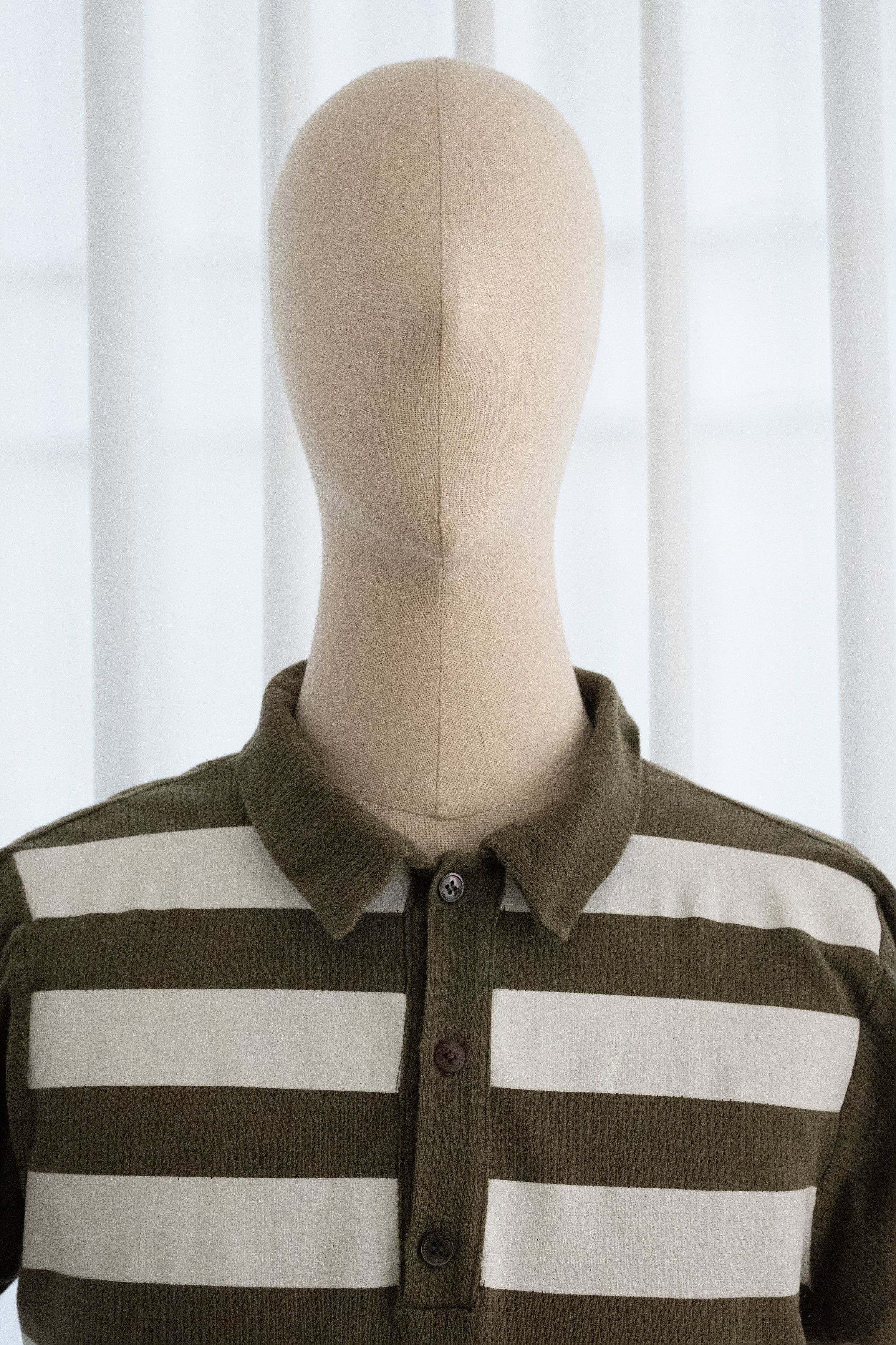 Helmut Lang SS1996 HELMUT LANG STRIPED POLO Size US M / EU 48-50 / 2 - 3 Thumbnail