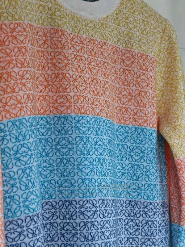 Loewe Loewe Color Block Knit Long Sleeve Top . Size S / US 4 / IT 40 - 7 Thumbnail