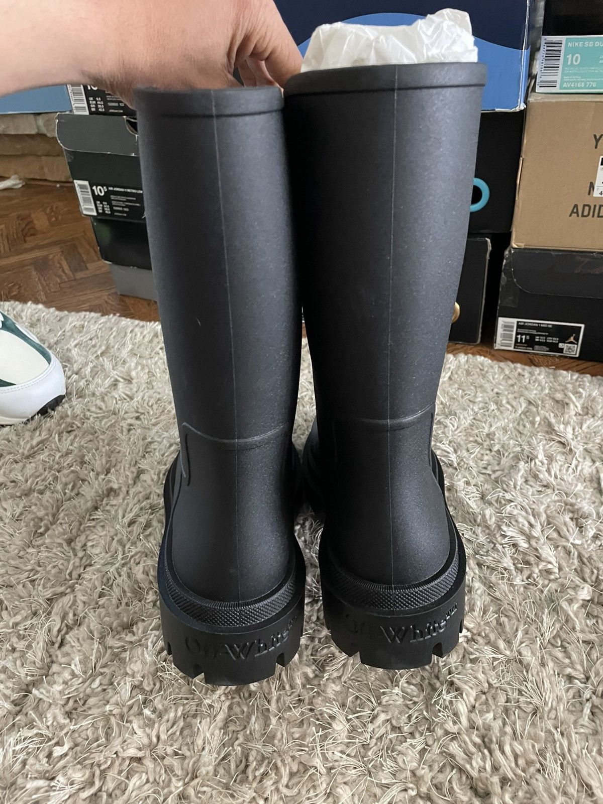 Off-White Off White Reboot Rainy Days boots Size US 8 / EU 41 - 7 Thumbnail