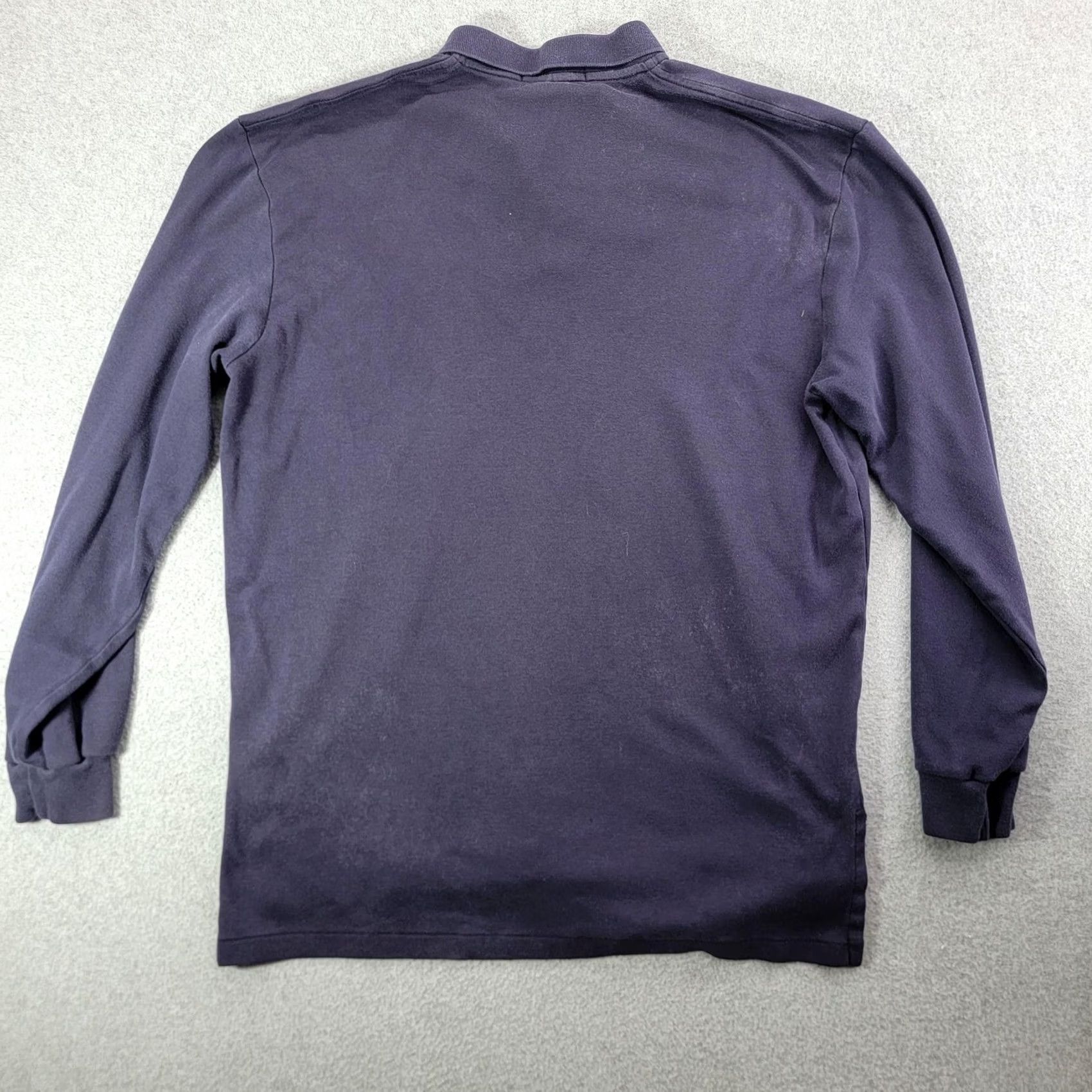 Polo Ralph Lauren Polo Ralph Lauren Polo Shirt Mens L Blue Long Sleeve Pony Logo Cotton Casual Size US L / EU 52-54 / 3 - 7 Thumbnail