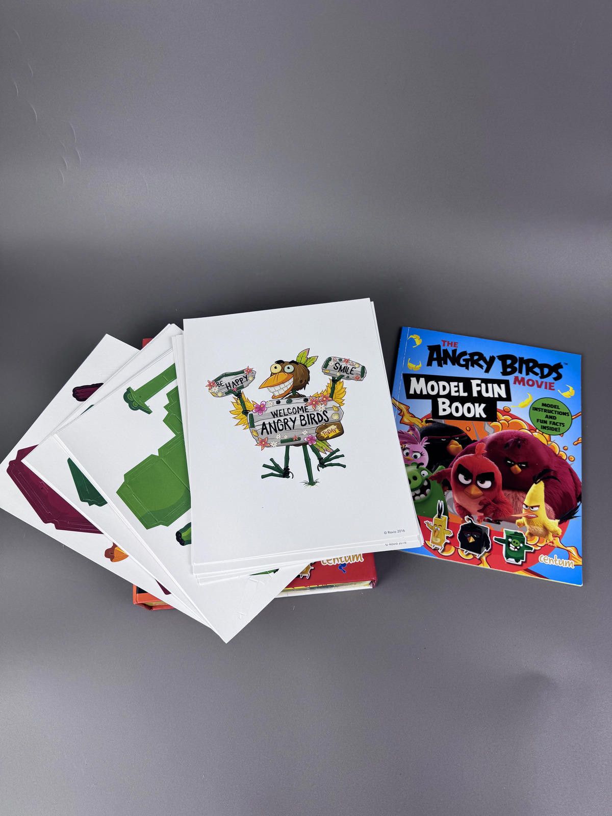 Other The Angry Birds Movie Build Box with Model Fun Book Size ONE SIZE - 2 Thumbnail