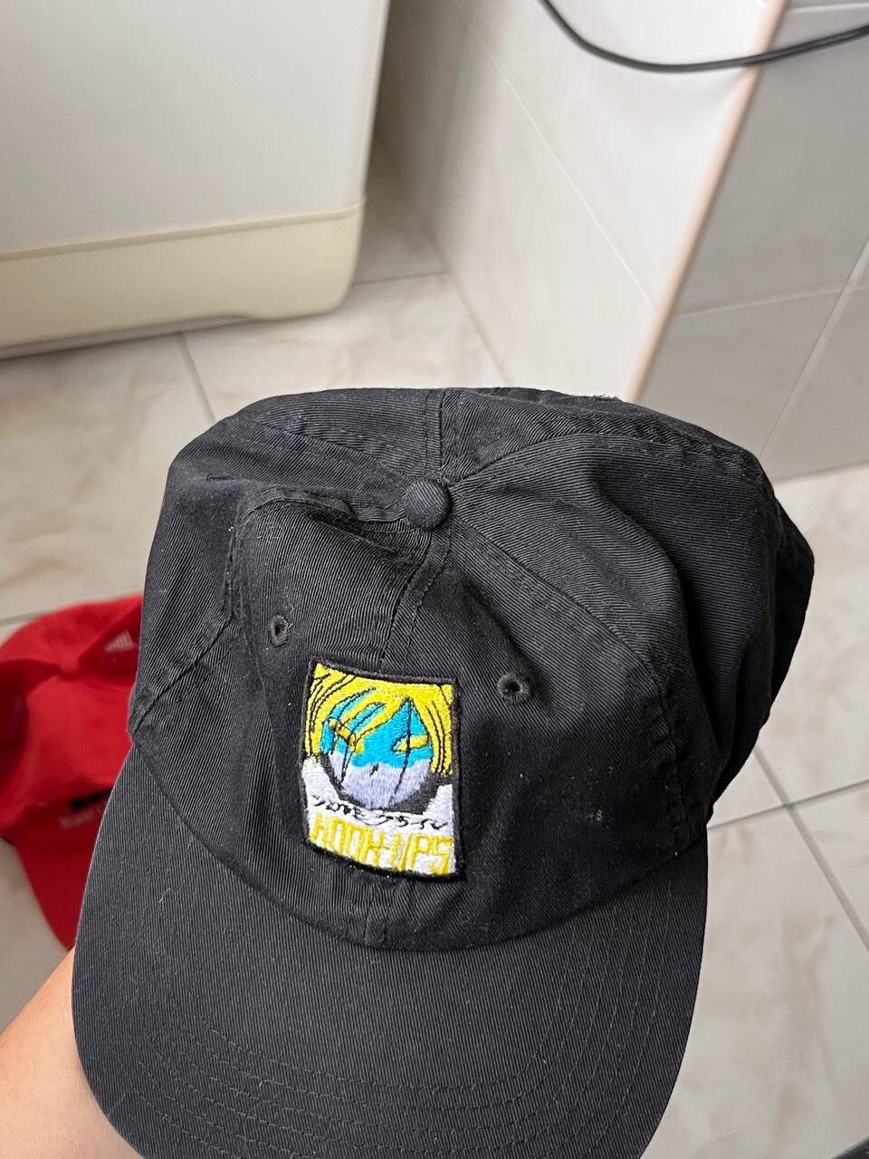 Hook-Ups Vintage Hook Ups Skateboarding Anime Hat Cap Black Skategang Size ONE SIZE - 8 Thumbnail
