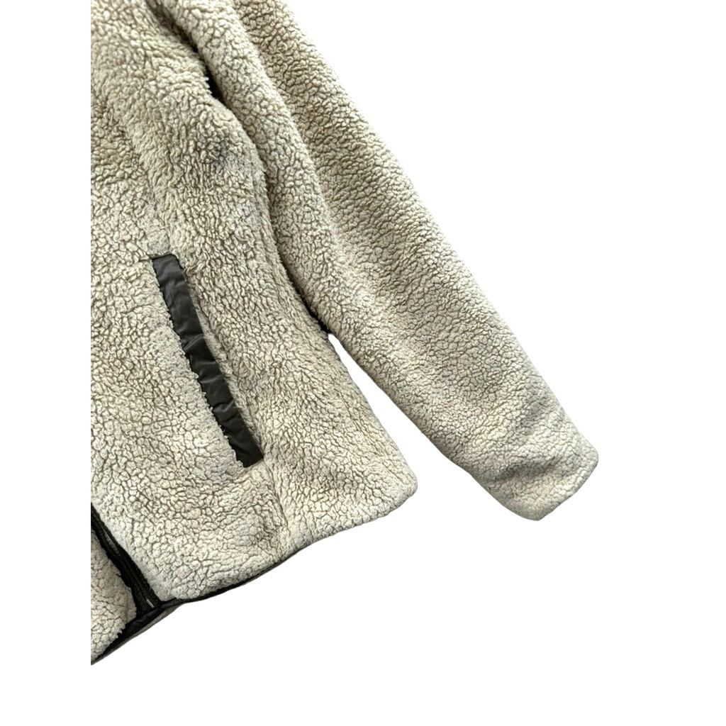 Patagonia × Vintage Patagonia Women's Tan Full Zip Insulated Fleece Jacket Size US S / EU 44-46 / 1 - 8 Thumbnail
