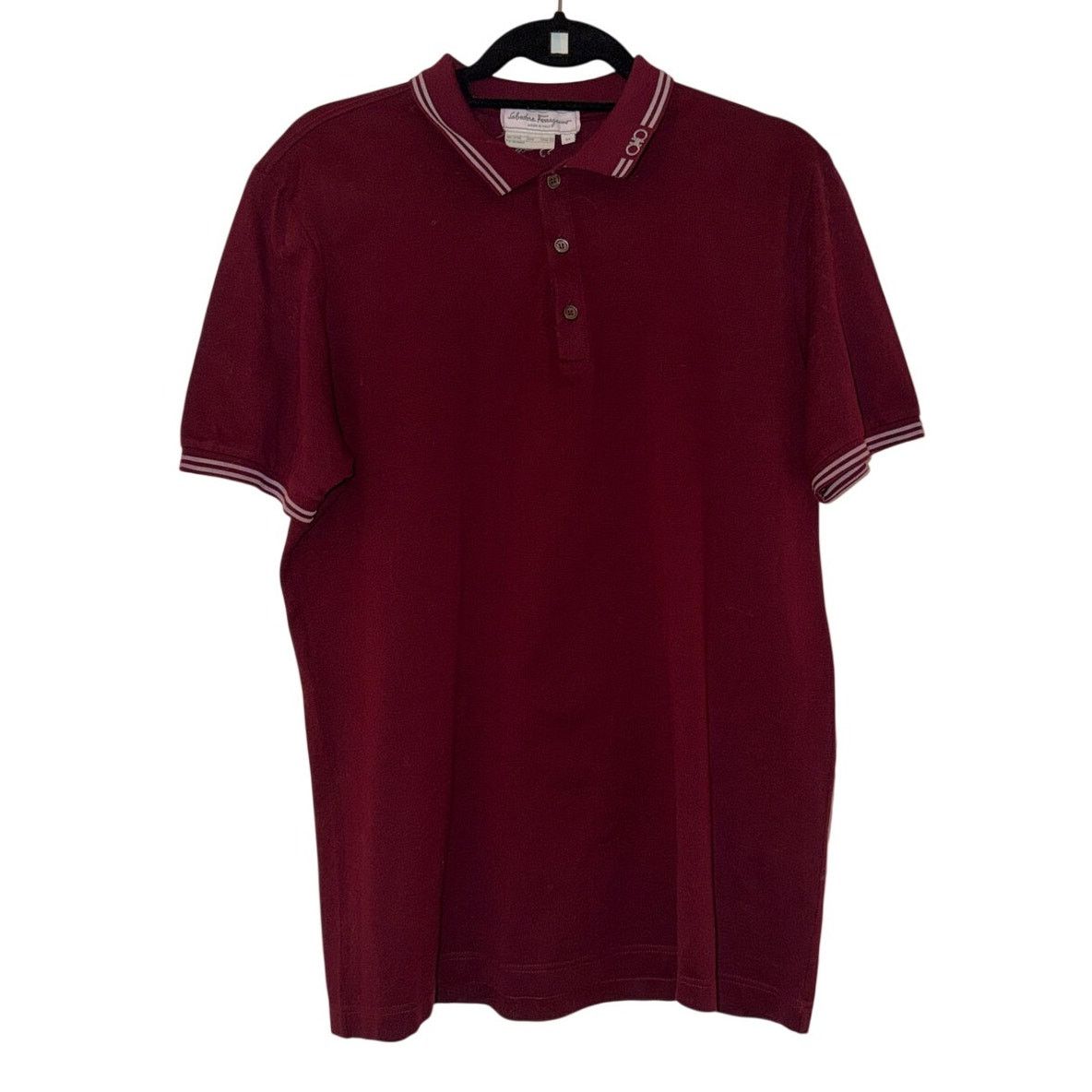 Salvatore Ferragamo Salvatore Ferragamo Red Polo T-Shirt Size US M / EU 48-50 / 2 - 1 Thumbnail