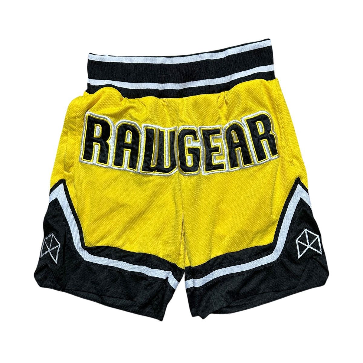 Other Mens Y2K RawGear Black Yellow Athletic Shorts Size US 28 / EU 44 - 1 Thumbnail