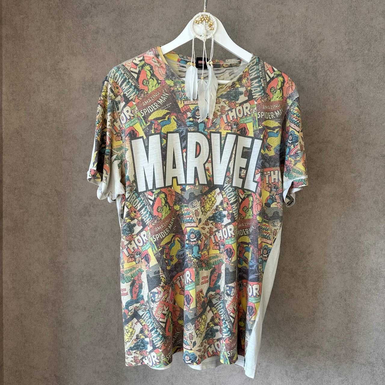 Marvel Comics × Vintage Vintage Marvel Comics T-shirts Overprinted Y2K Cartoon 00s Size US XL / EU 56 / 4 - 1 Thumbnail