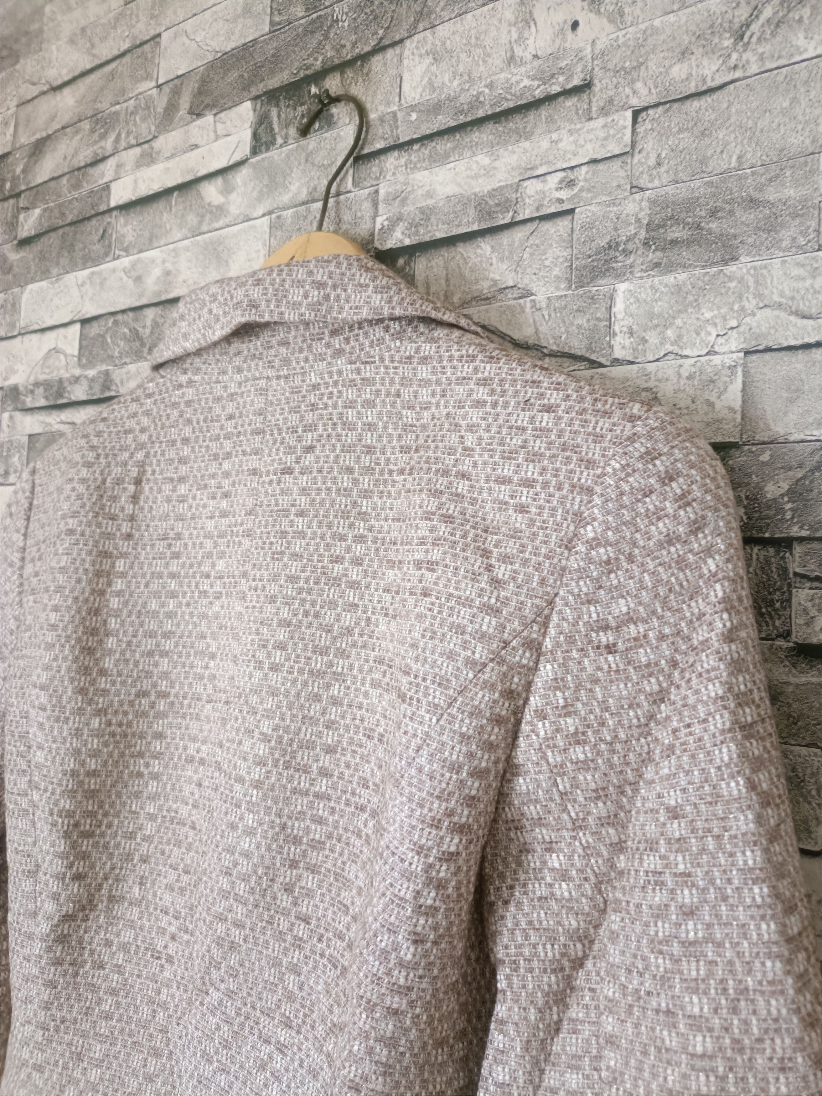 Karl Lagerfeld Karl Lagerfeld japan tweed tailored blazer Size XS / US 0-2 / IT 36-38 - 5 Thumbnail