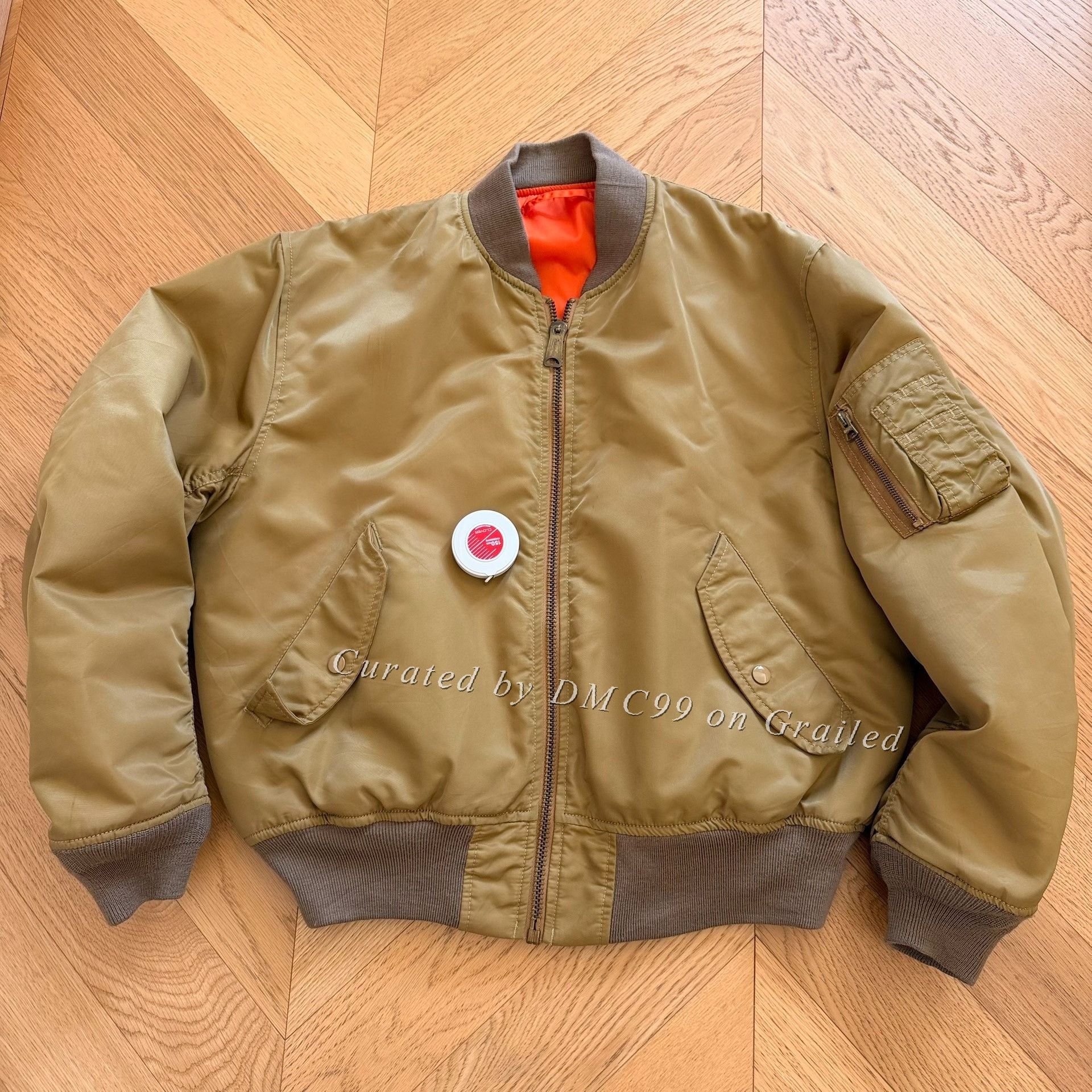 Alpha Industries VINTAGE 1990s USAF MA 1 FLIGHT BOMBER JACKET