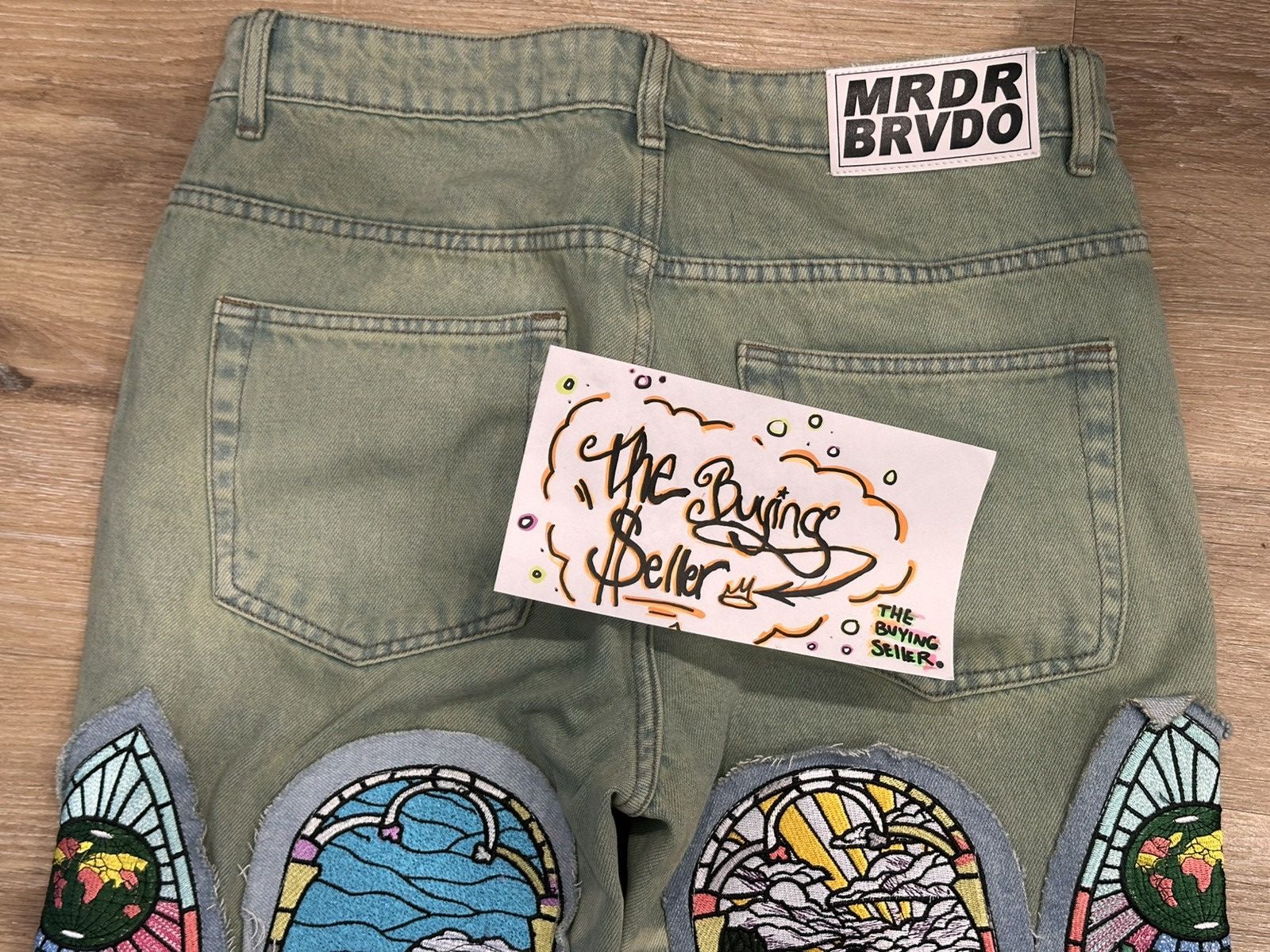 Who Decides War Who Decides War x MRDR BRVDO SSENSE Exclusive Size US 30 / EU 46 - 3 Thumbnail