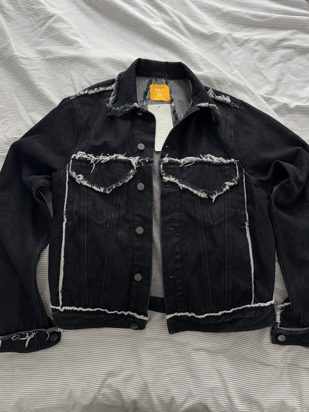 AIREI Airei Deconstructed Trucker Jacket Size US S / EU 44-46 / 1 - 1 Thumbnail