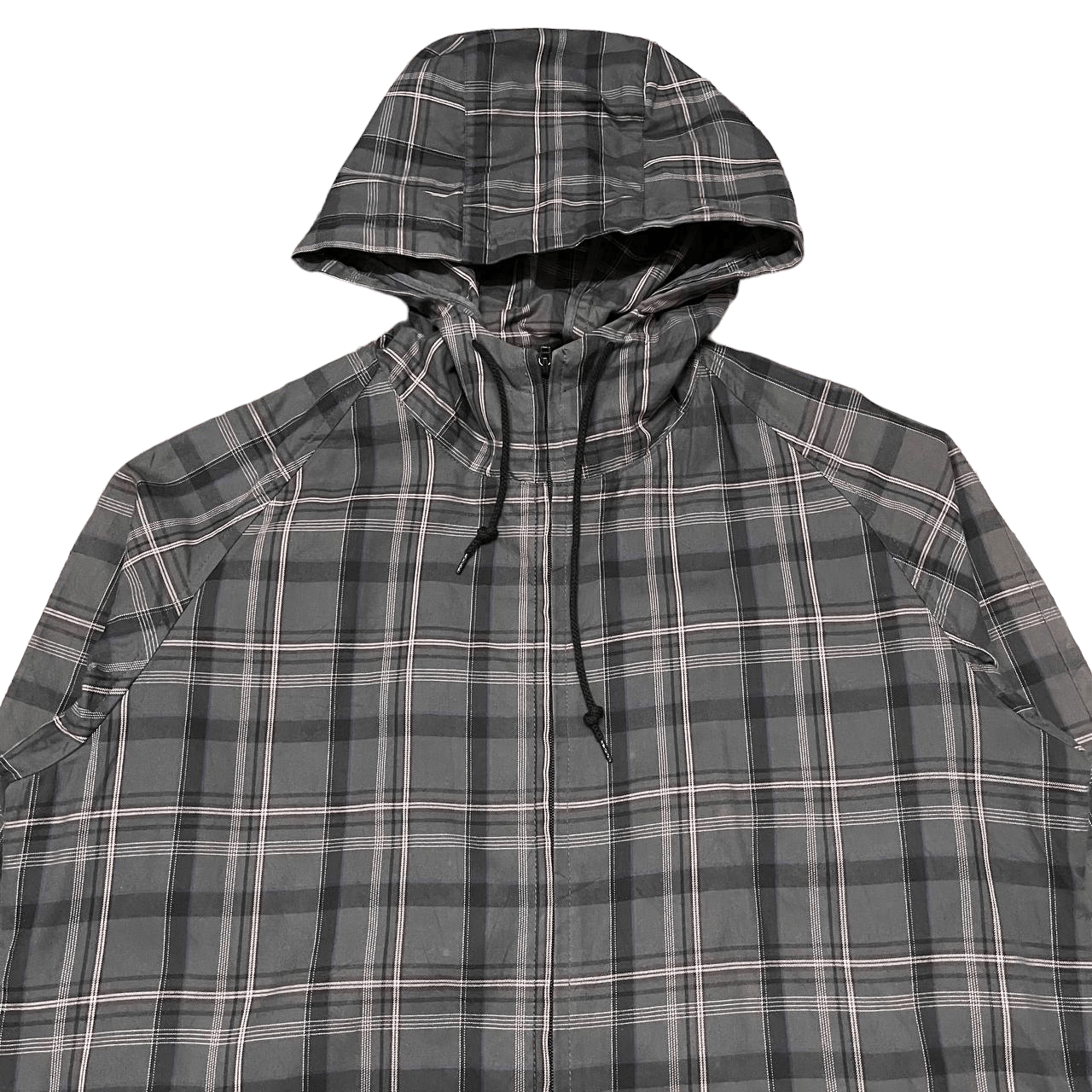 Beams Plus Vintage Beams Plaid Check Hooded Jacket Size US L / EU 52-54 / 3 - 2 Thumbnail