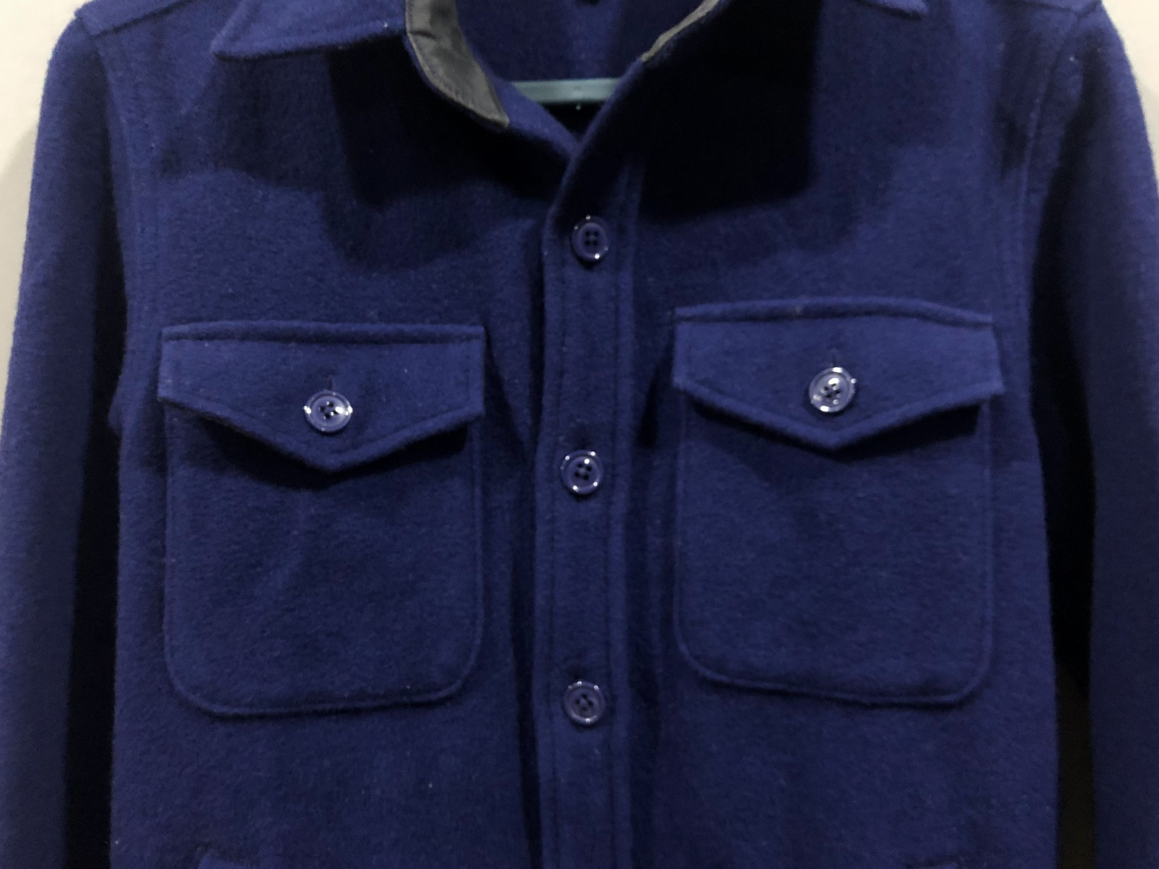 Japanese Brand Rugged Factory USN Wool Work Shirt like Filson Size US S / EU 44-46 / 1 - 4 Thumbnail