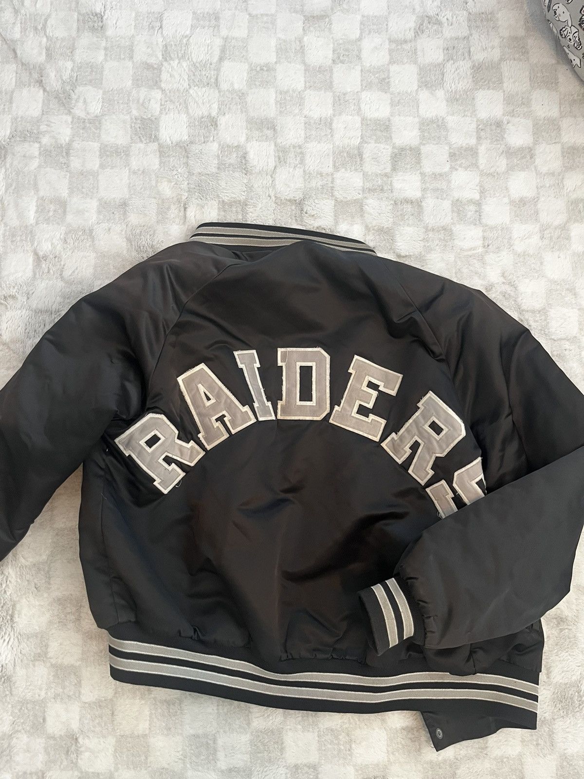 Raiders Chalk Line Jacket | Grailed