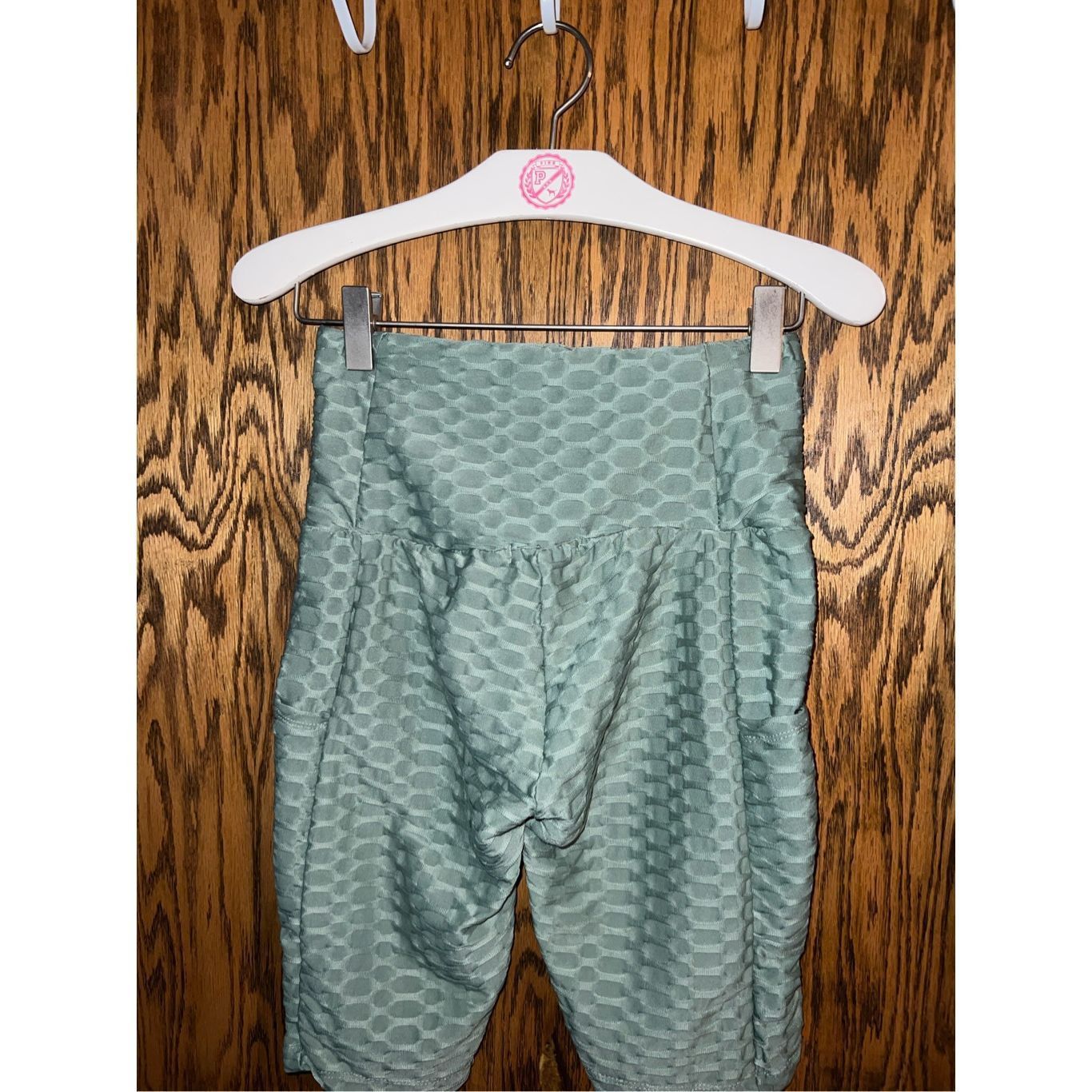 Other Love Streak Green Biker Shorts Woman’s Size Small Size 26" / US 2 / IT 38 - 6 Thumbnail