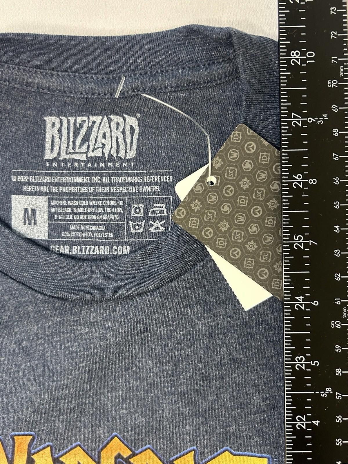 Other Blizzard Warcraft Arclight Rumble Blue Shirt Medium 2022 Size US M / EU 48-50 / 2 - 3 Thumbnail