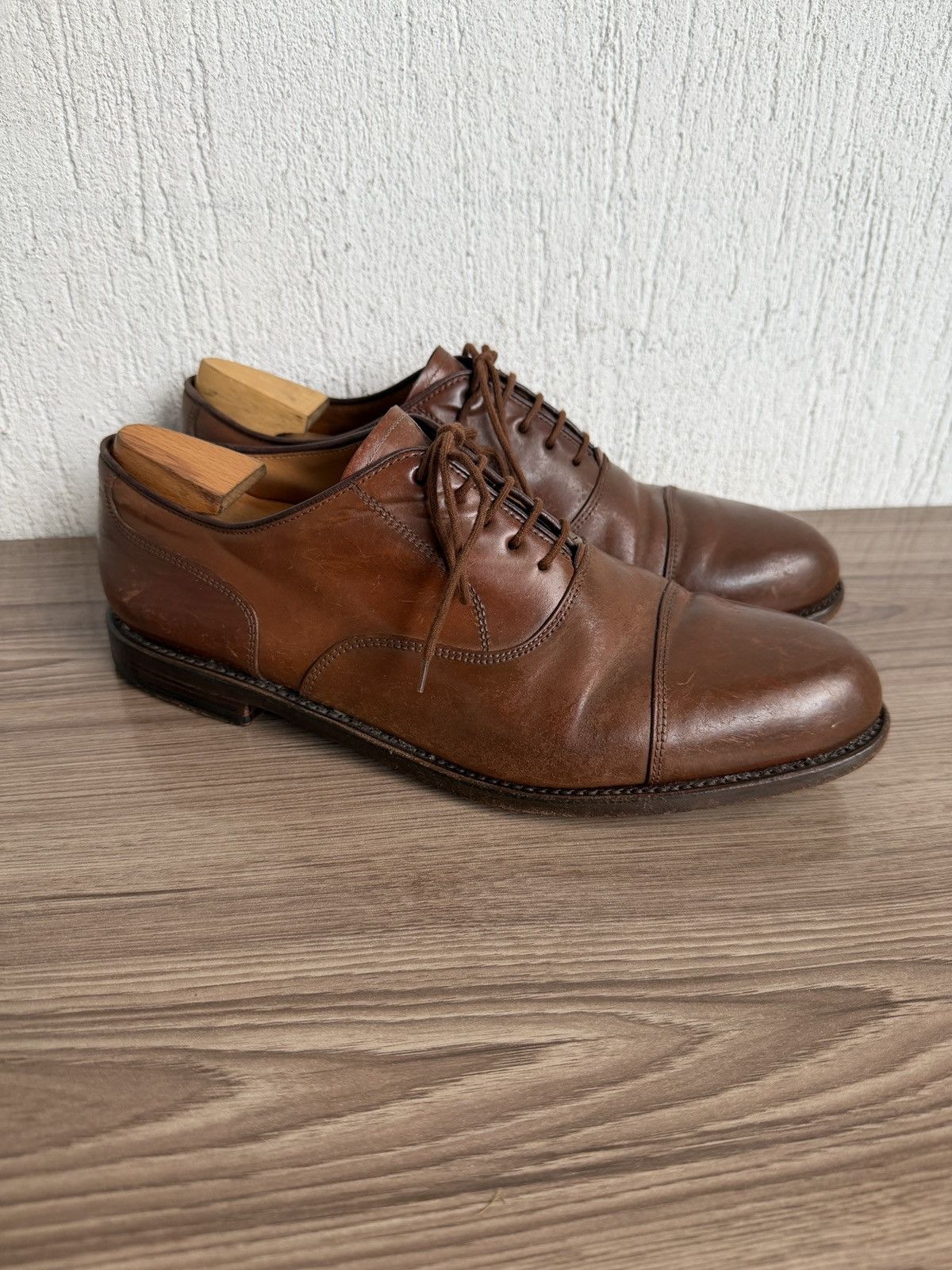 Ludwig Reiter Cap toe Oxford shellcordovan Size US 9.5 / EU 42-43 - 3 Thumbnail