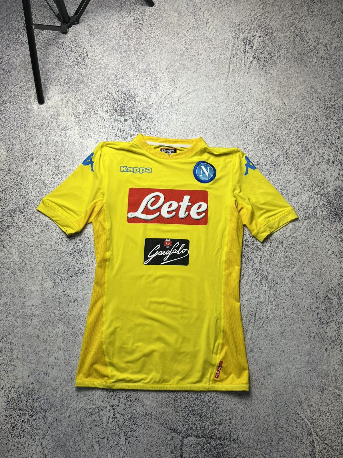 Kappa Napoli Jersey 2017 2018 Away Size M Shirt Kappa BNWT Size US M / EU 48-50 / 2 - 5 Thumbnail