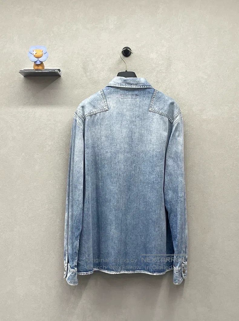 Louis Vuitton Louis Vuitton Light blue denim jacket Size US L / EU 52-54 / 3 - 3 Thumbnail