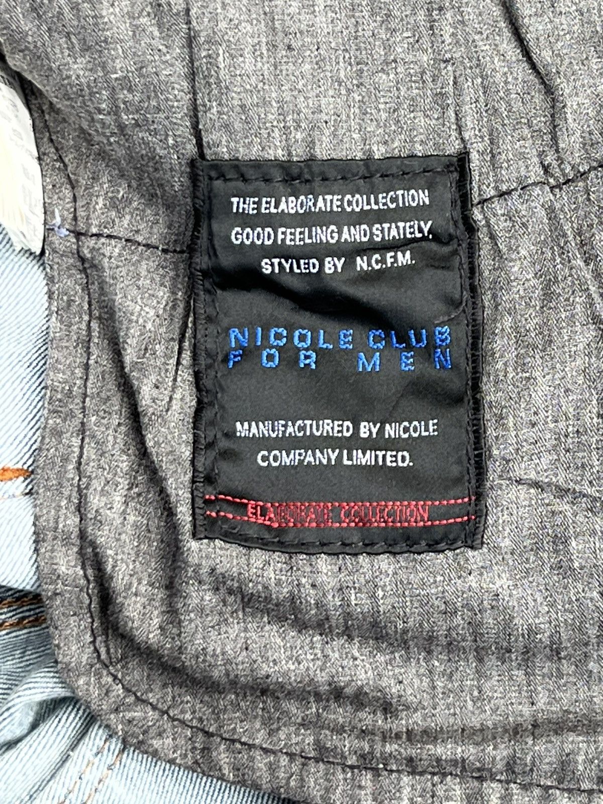Nicole Club Nicole Club For Men Flare Denim Jeans Y2K Japan Archive Size US 30 / EU 46 - 22 Thumbnail