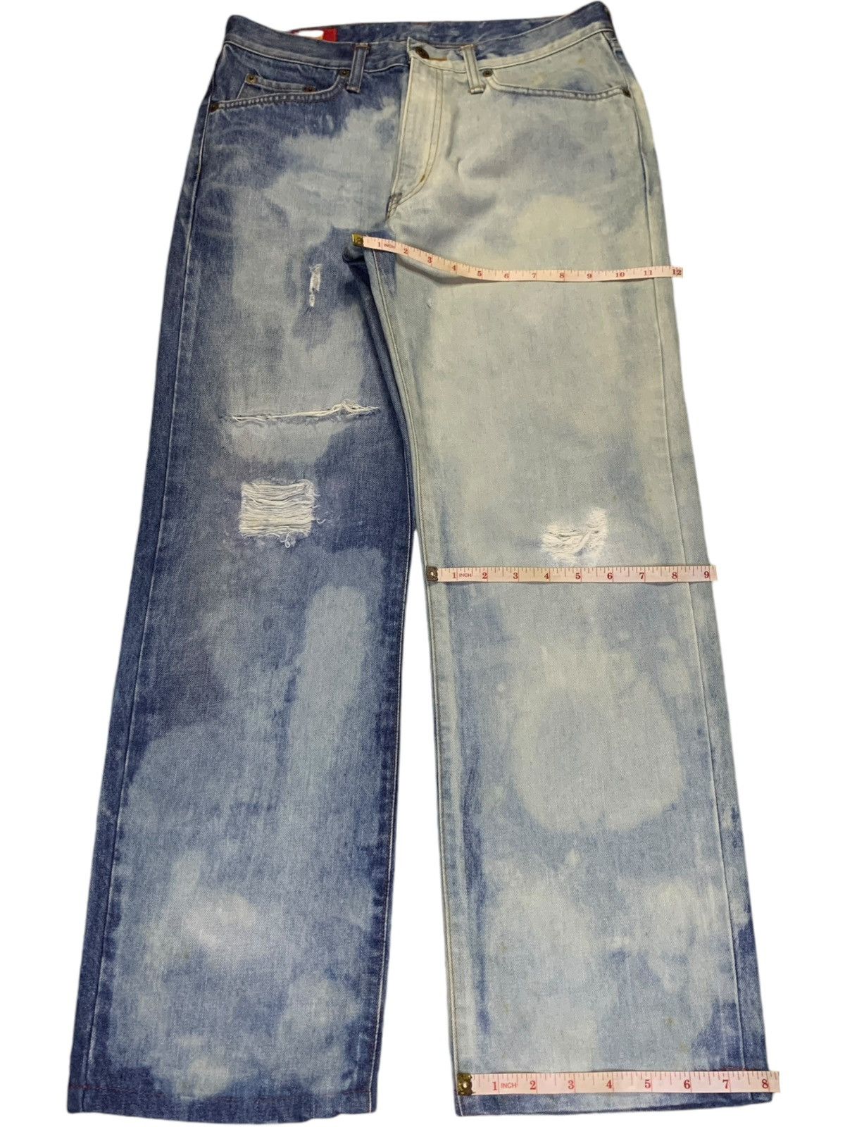 Edwin SALES🔥Vintage Edwin Acid Wash Hybrid Style Loose Jeans Size US 31 - 14 Thumbnail