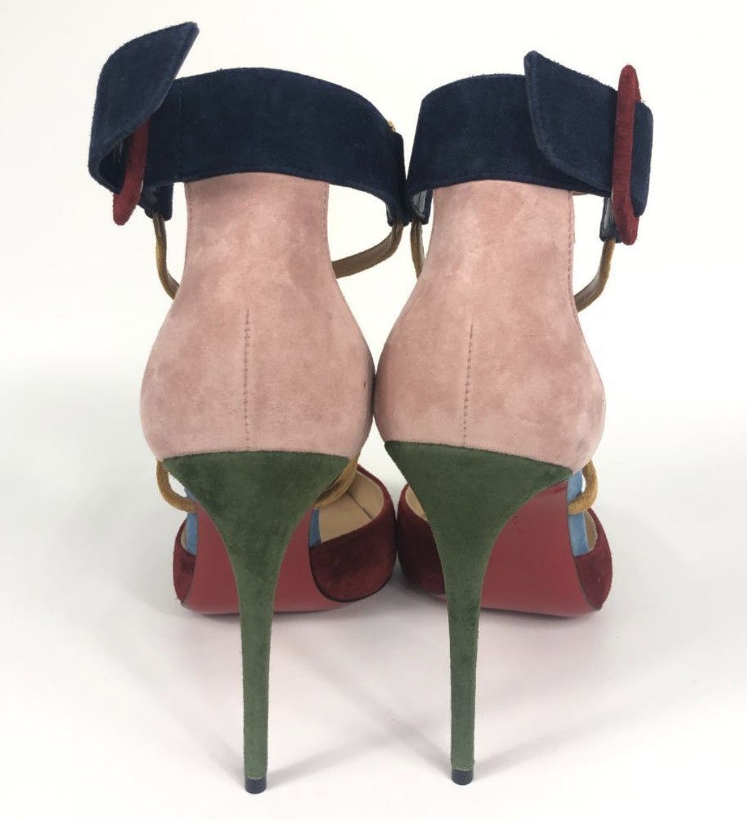 Christian Louboutin Suzanne Heels Size US 7 / IT 37 - 4 Thumbnail