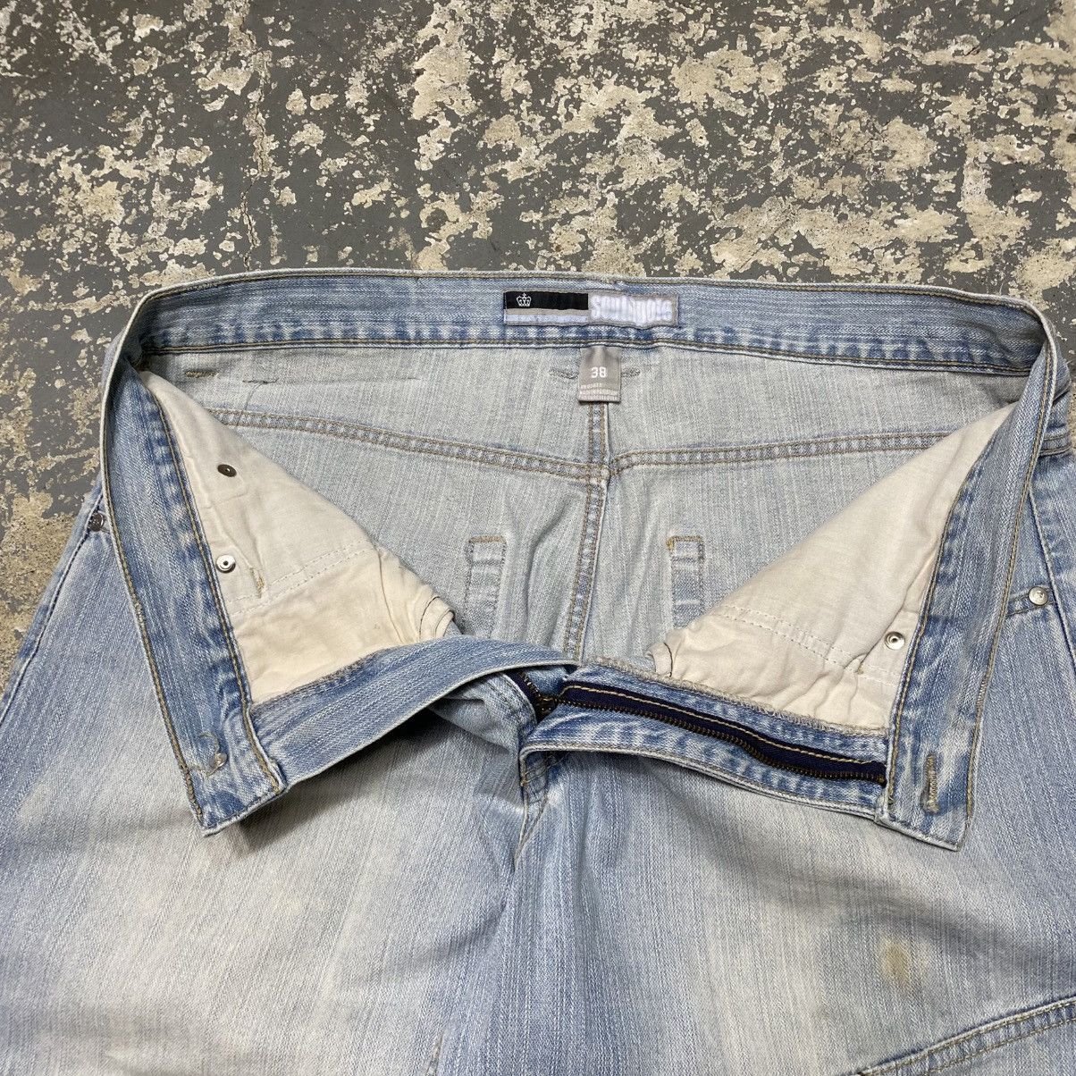 Southpole × Vintage Vintage Southpole Patchwork Reworked Y2K Denim Baggy Jeans Size US 39 - 4 Thumbnail