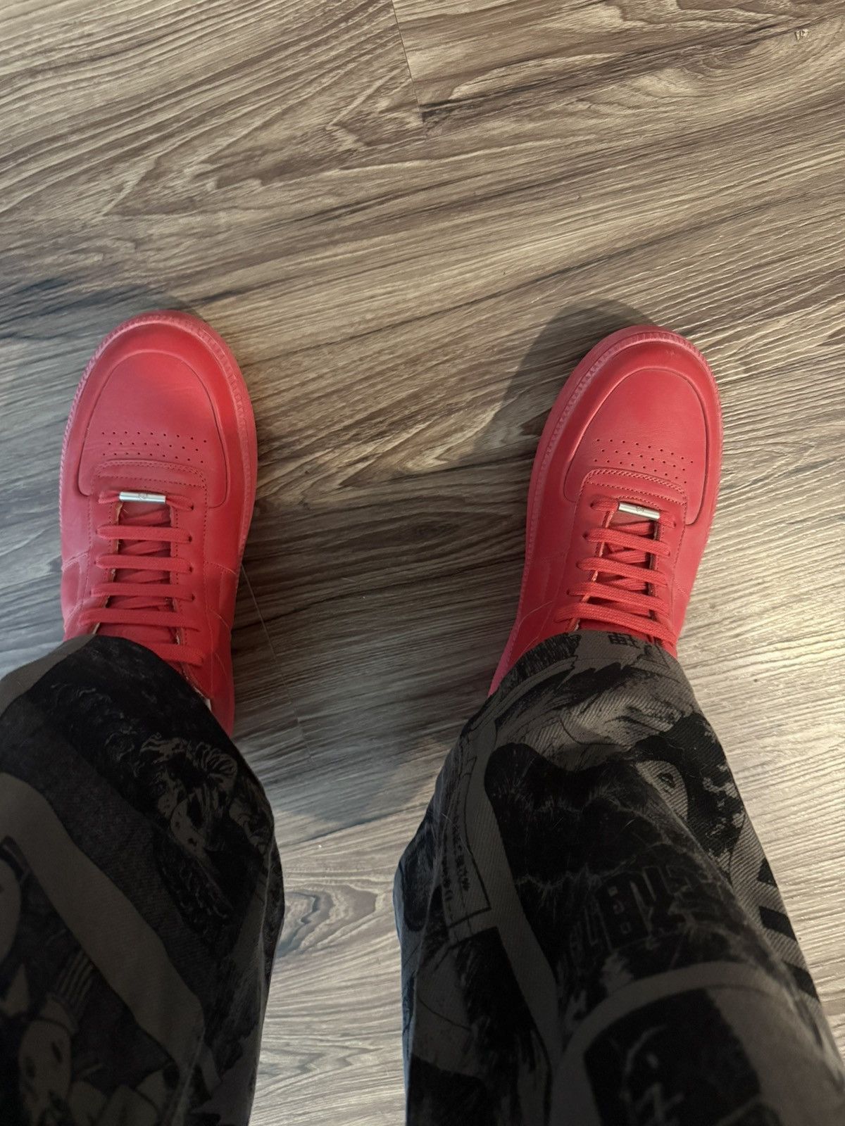 Maison Margiela RARE Maison Margiela Sub Low Red Size US 9 / EU 42 - 12 Thumbnail