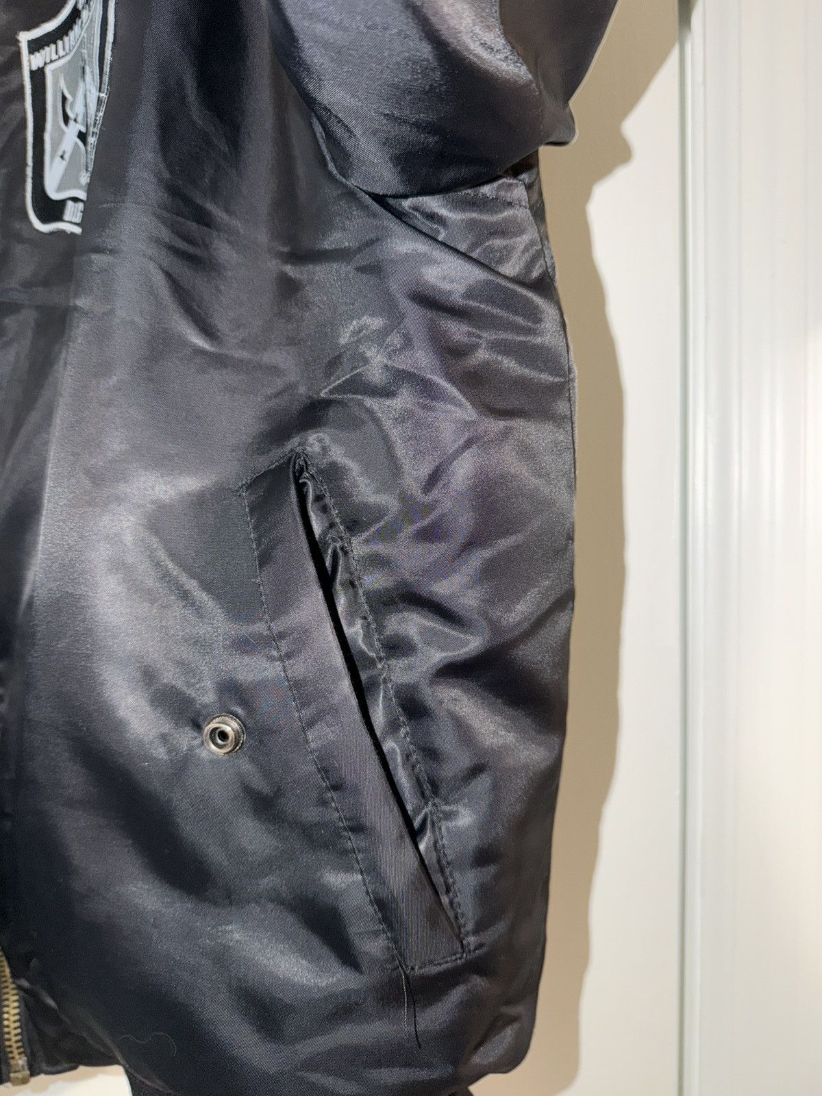 Avirex Black Avirex Bomber Jacket Tomcat USS William Standley Size US L / EU 52-54 / 3 - 6 Thumbnail