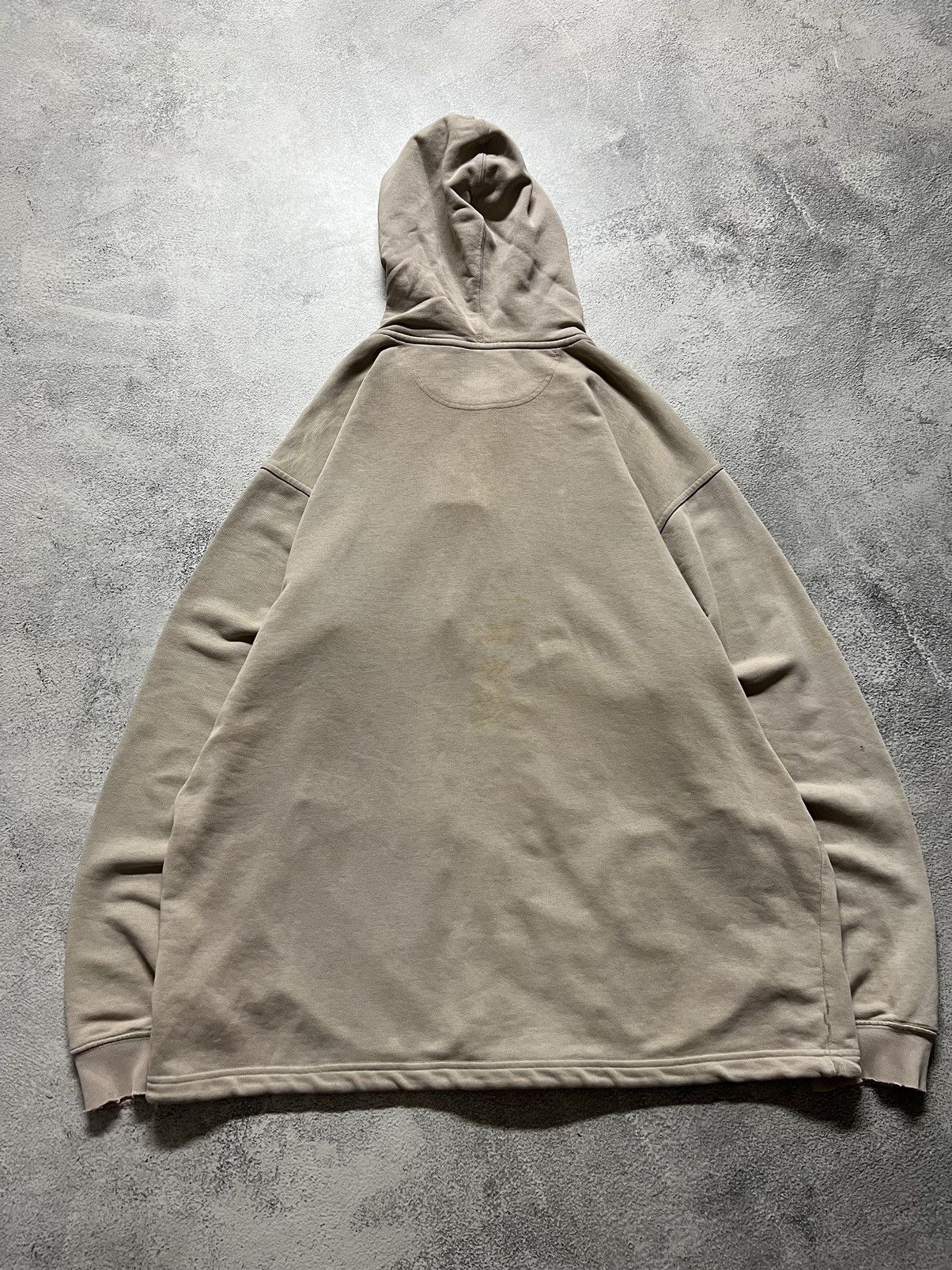 Vintage Vintage Y2k Nike 💛 Faded Mini Swoosh Zip Hoodie Rare 90’s Size US XL / EU 56 / 4 - 12 Thumbnail