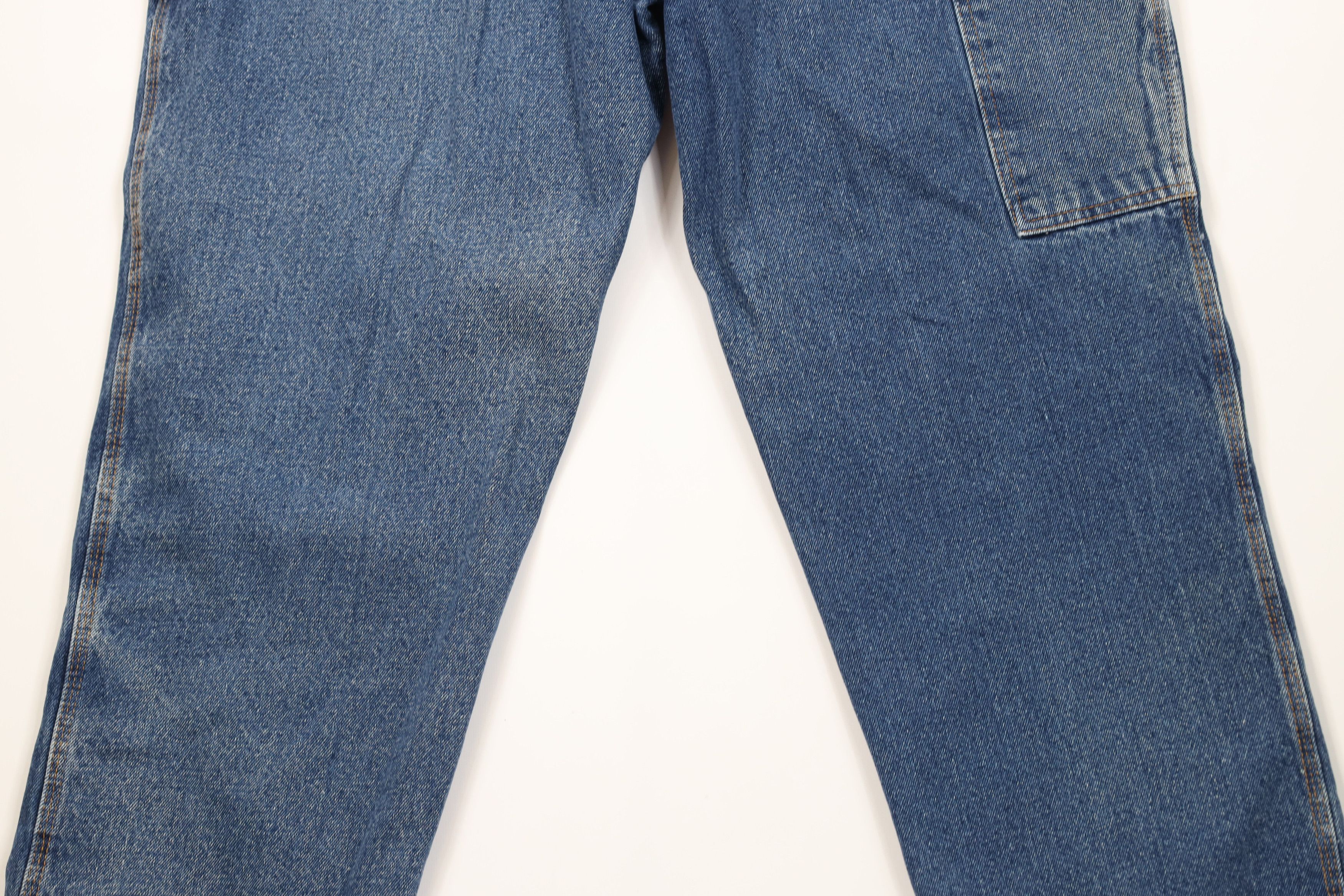Vintage Vintage Streetwear Flannel Lined Heavyweight Denim Jeans Size US 36 / EU 52 - 13 Thumbnail