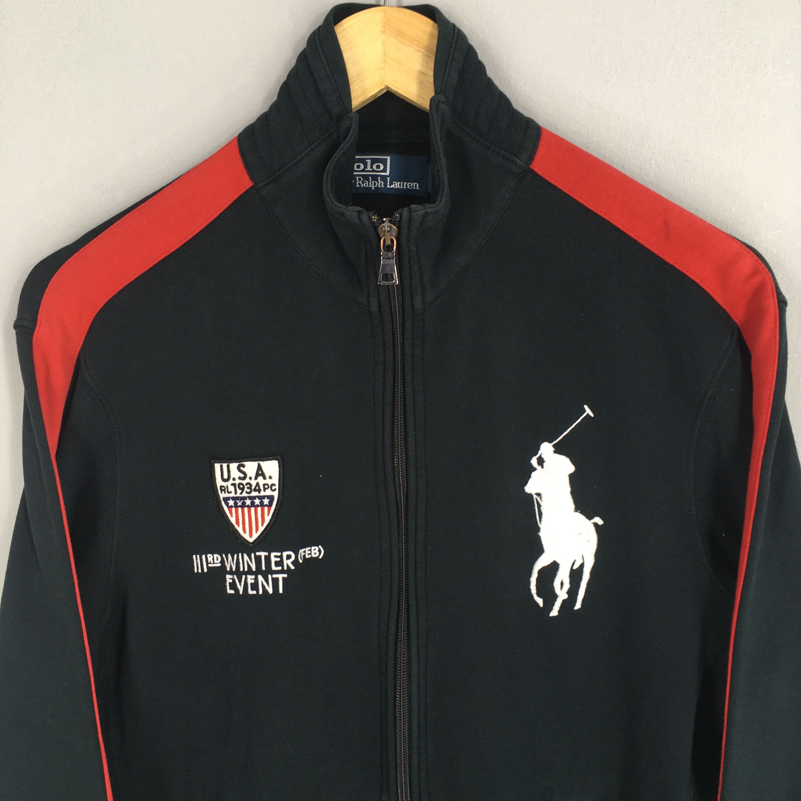Polo Ralph Lauren × RRL Ralph Lauren × Ralph Lauren Sport Vintage Polo Ralph Lauren Pony Sweater Small Size US S / EU 44-46 / 1 - 2 Thumbnail