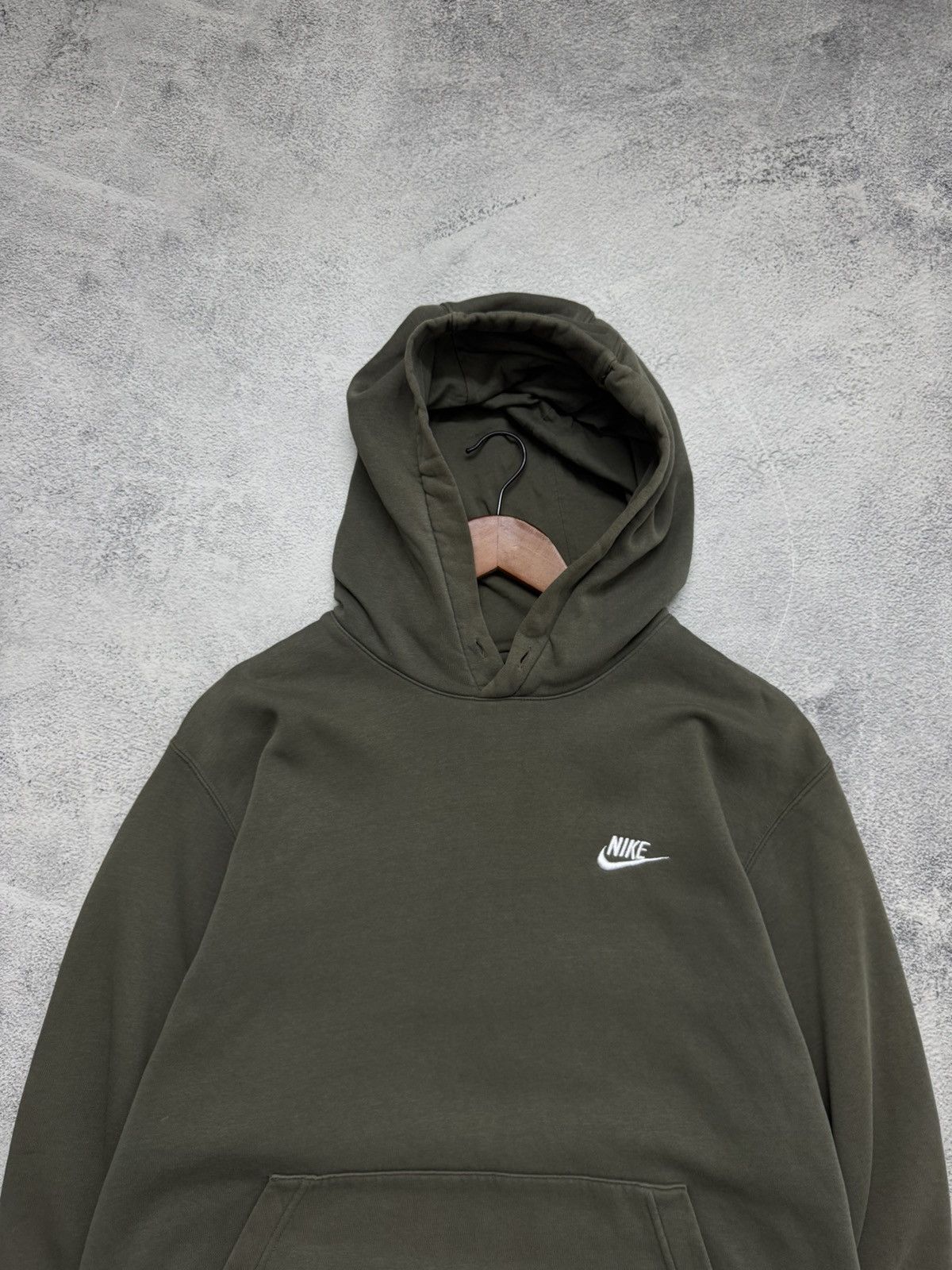 Nike Vintage Y2K Nike Mini Swoosh Hoodie 00’s Size US L / EU 52-54 / 3 - 5 Thumbnail