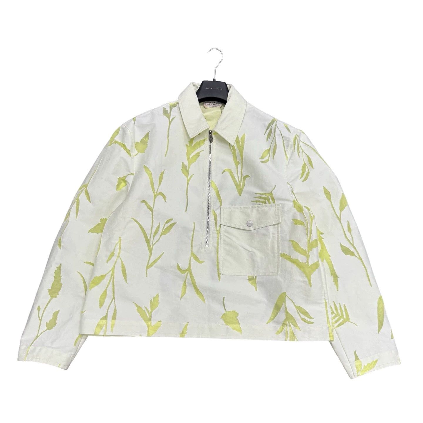 Hermes Hermes Runway Leaf Print Light Jacket 52 Size US L / EU 52-54 / 3 - 1 Thumbnail