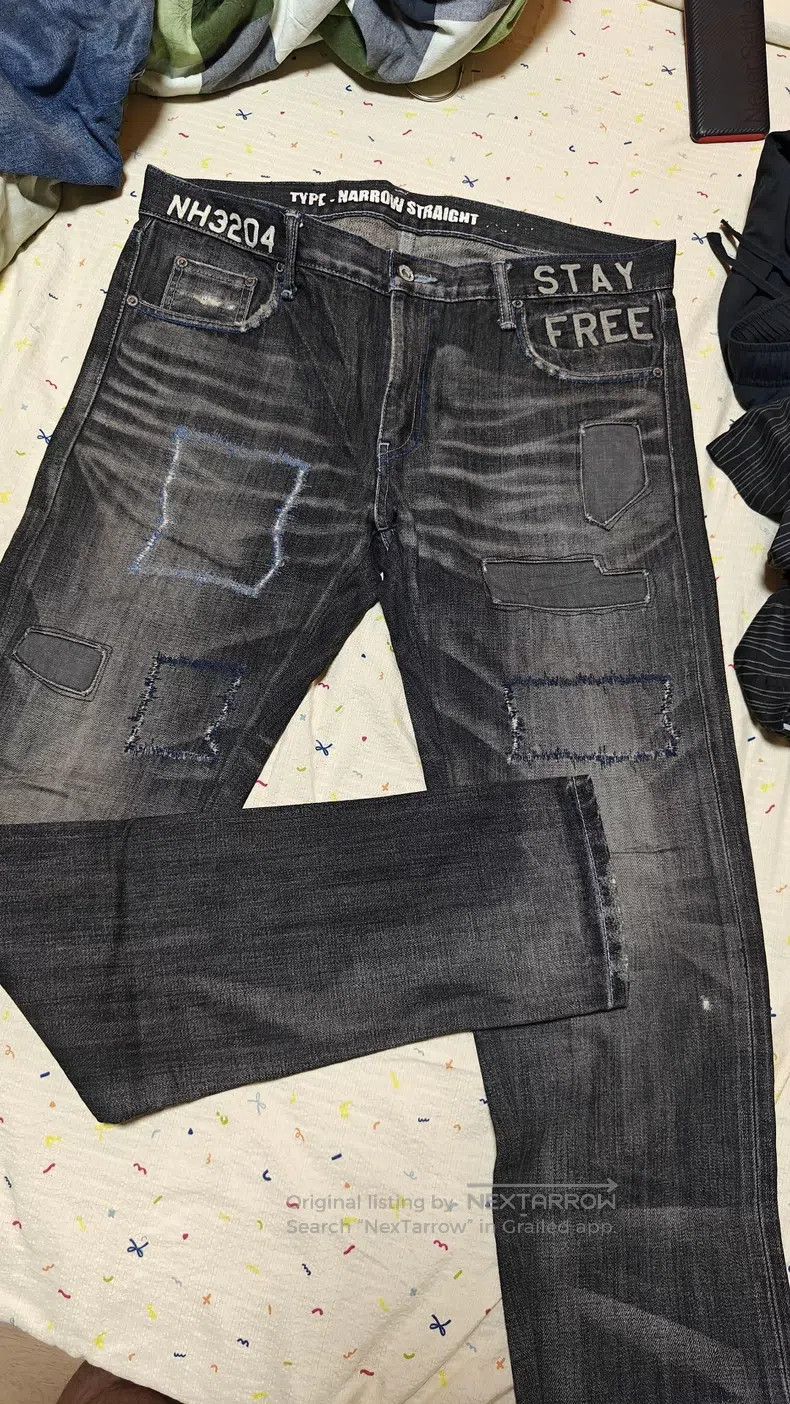 Neighborhood Neighborhood size L Denim Pants, L Size Slim Straight Size US 27 - 1 Thumbnail
