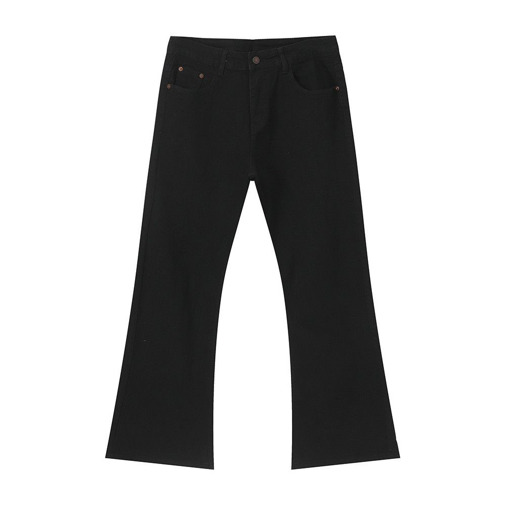 Japanese Brand Retro loose micro flared high street jeans Size US 28 / EU 44 - 5 Thumbnail