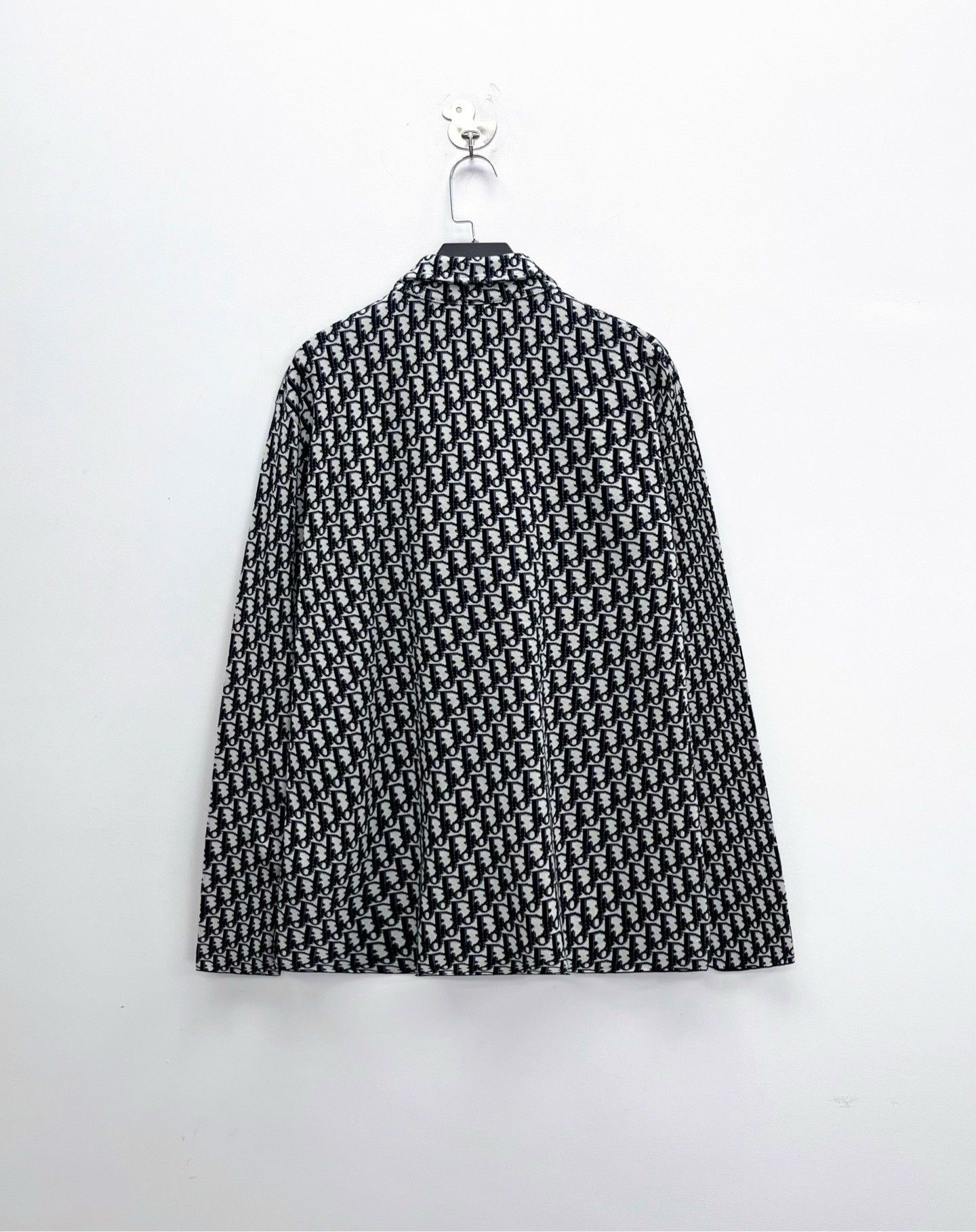 Dior Dior Monogram Cotton Long-Sleeve Shirt Size US M / EU 48-50 / 2 - 1 Thumbnail