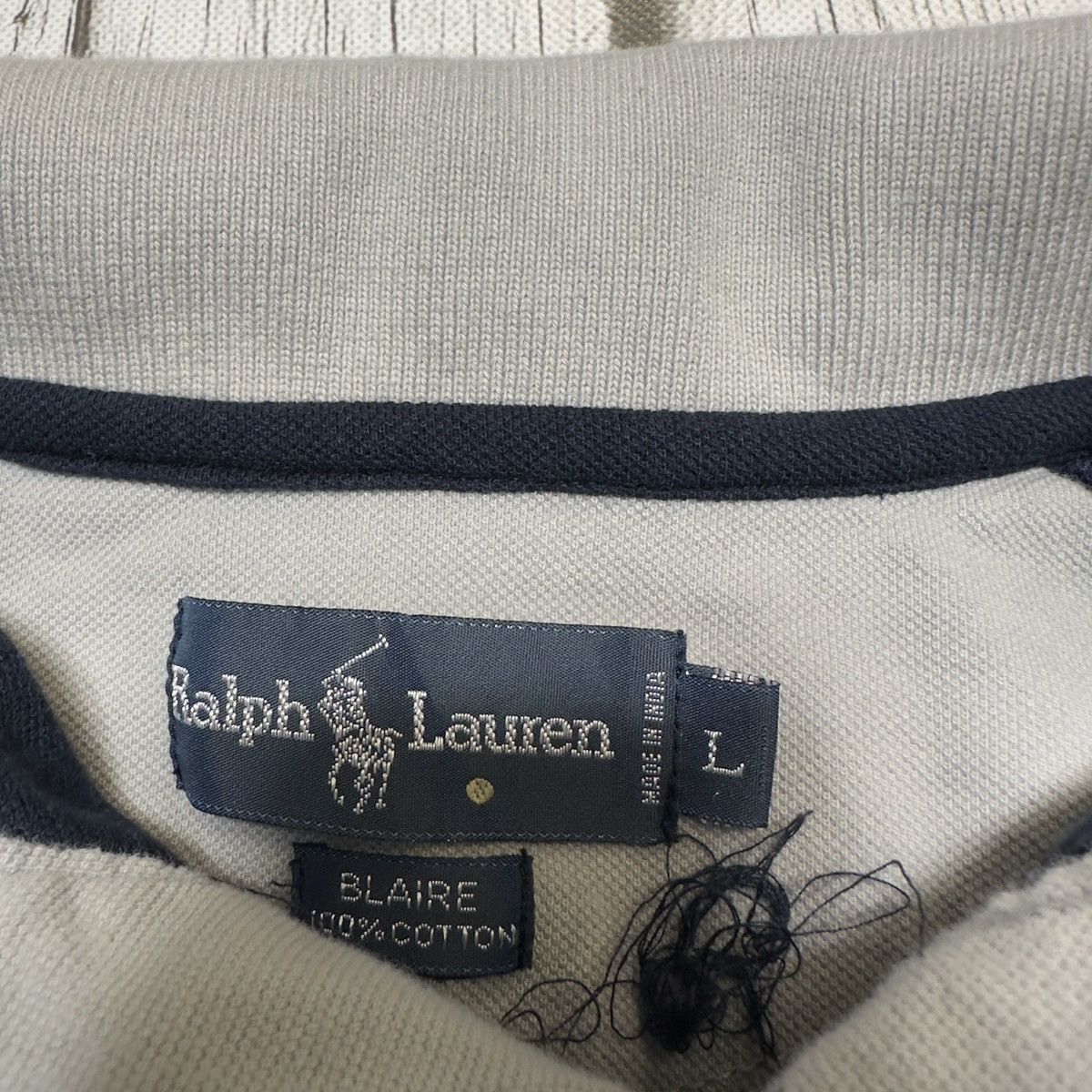Ralph Lauren × Vintage Vintage Ralph Lauren Blaire polo shirt Size US L / EU 52-54 / 3 - 4 Thumbnail