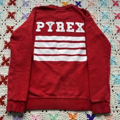 OFF WHITE, RARE Pyrex vision hoodie by Virgil Abloh, Disstressed religion  hoodie