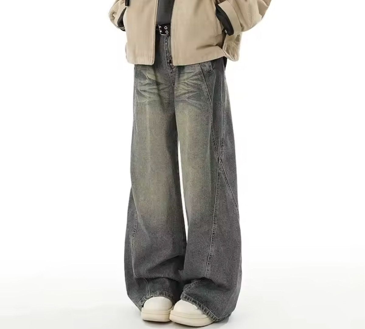 Jean retro curved knife jeans Size US 29 - 6 Thumbnail