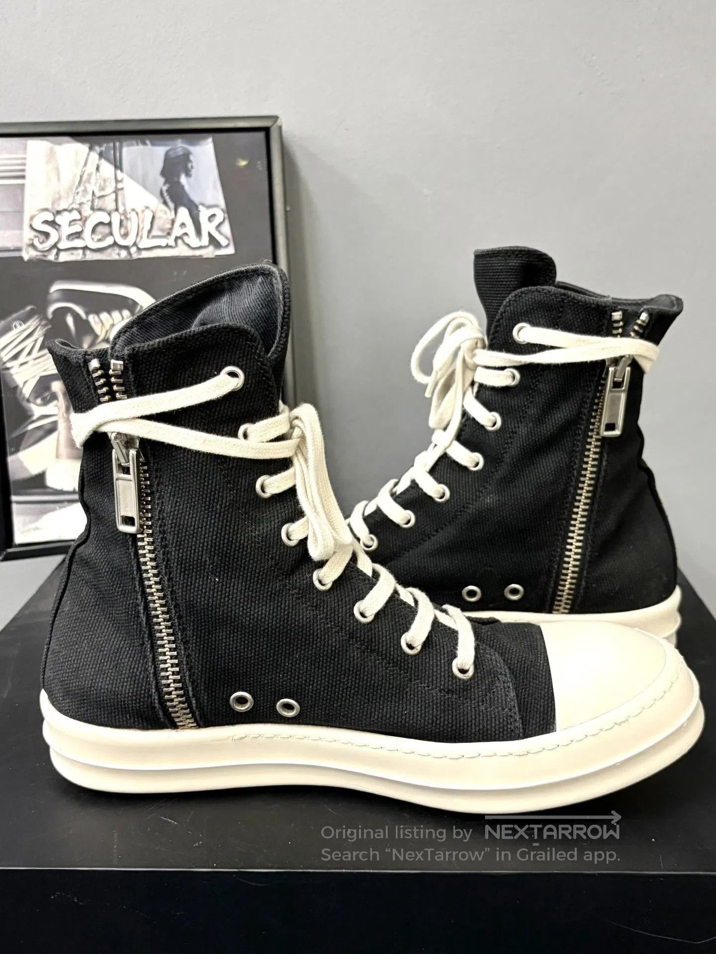 Rick Owens Drkshdw Rick Owens Drkshdw High. Size US 7 / EU 40 - 6 Thumbnail