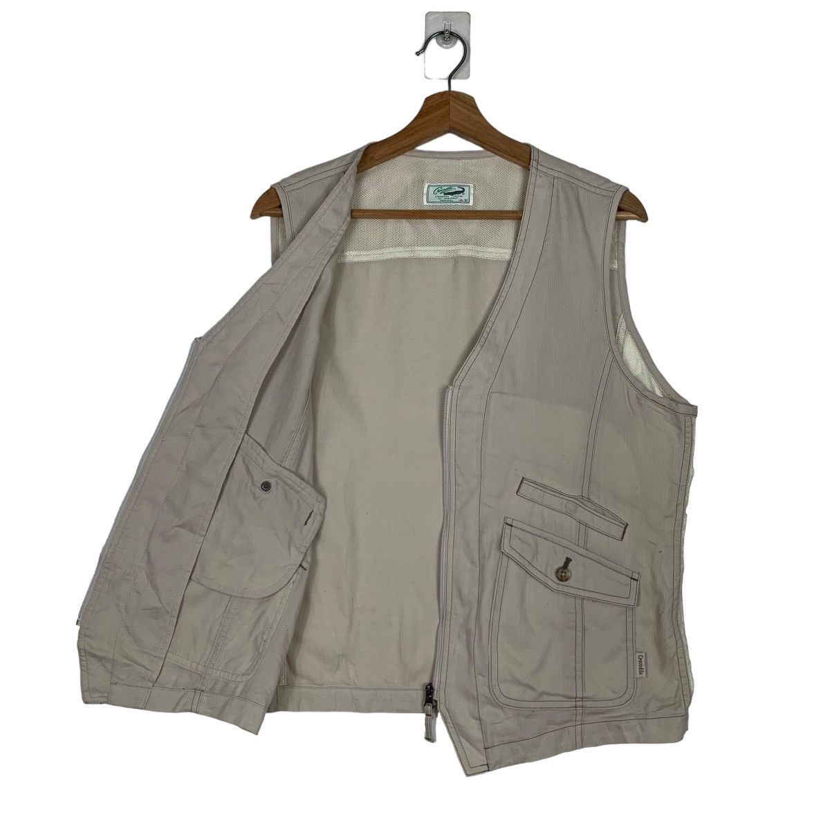Japanese Brand CROCODILE Casual Vest #0179-C9 Size US M / EU 48-50 / 2 - 10 Thumbnail