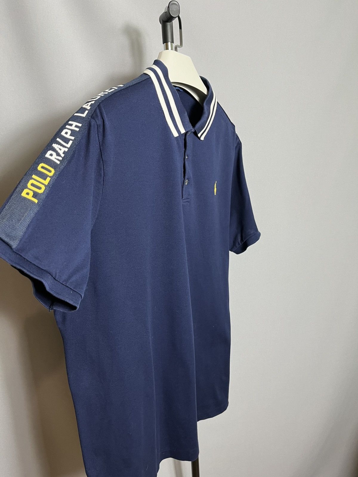 Polo Ralph Lauren × RRL Ralph Lauren Polo Ralph Lauren Classic Fit Men’s Blue cotton short sleeve Size US XL / EU 56 / 4 - 4 Thumbnail