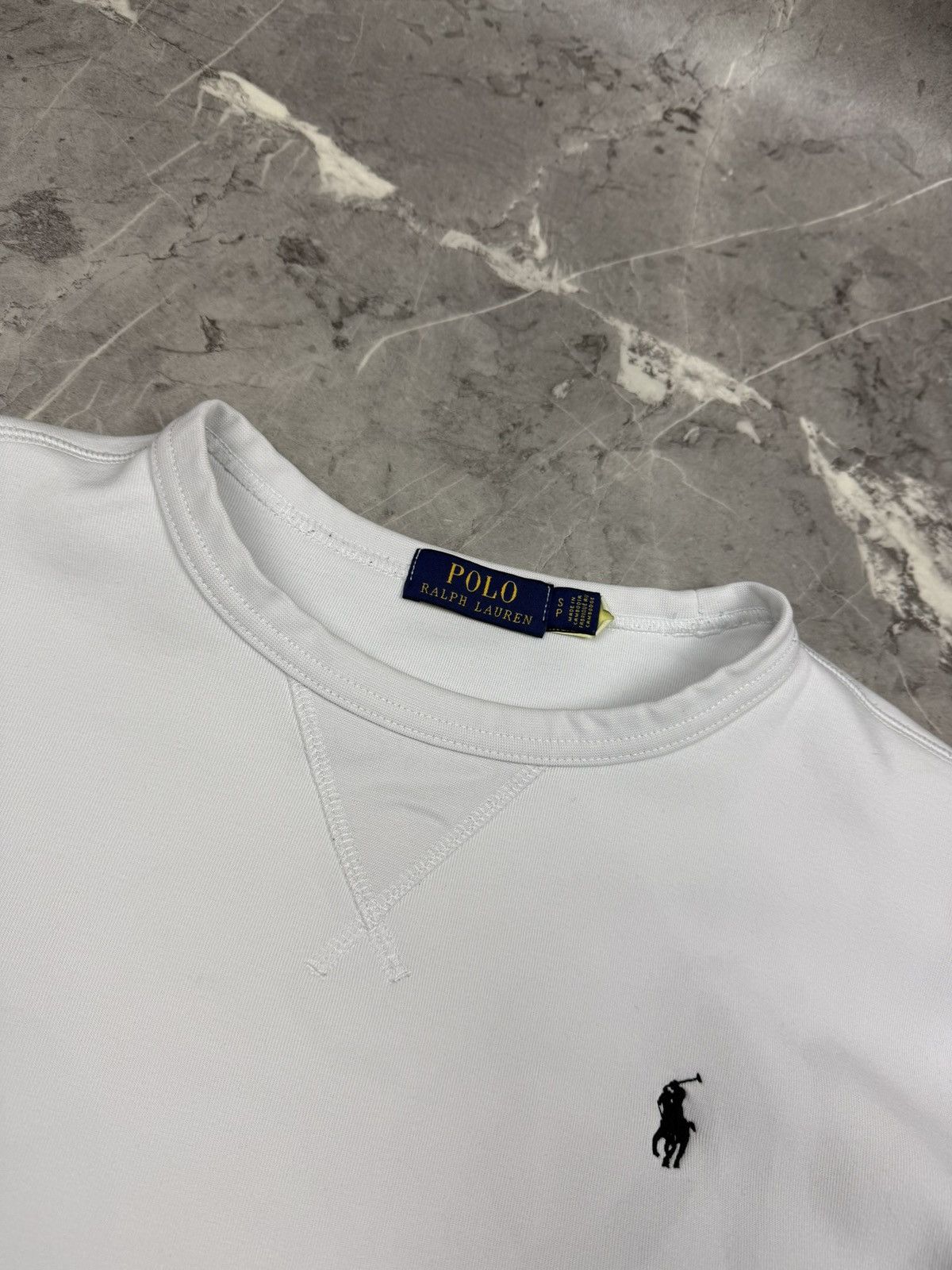 Polo Ralph Lauren Ralph Lauren Sweater White | Vintage Crewneck | Size S Size US S / EU 44-46 / 1 - 3 Thumbnail