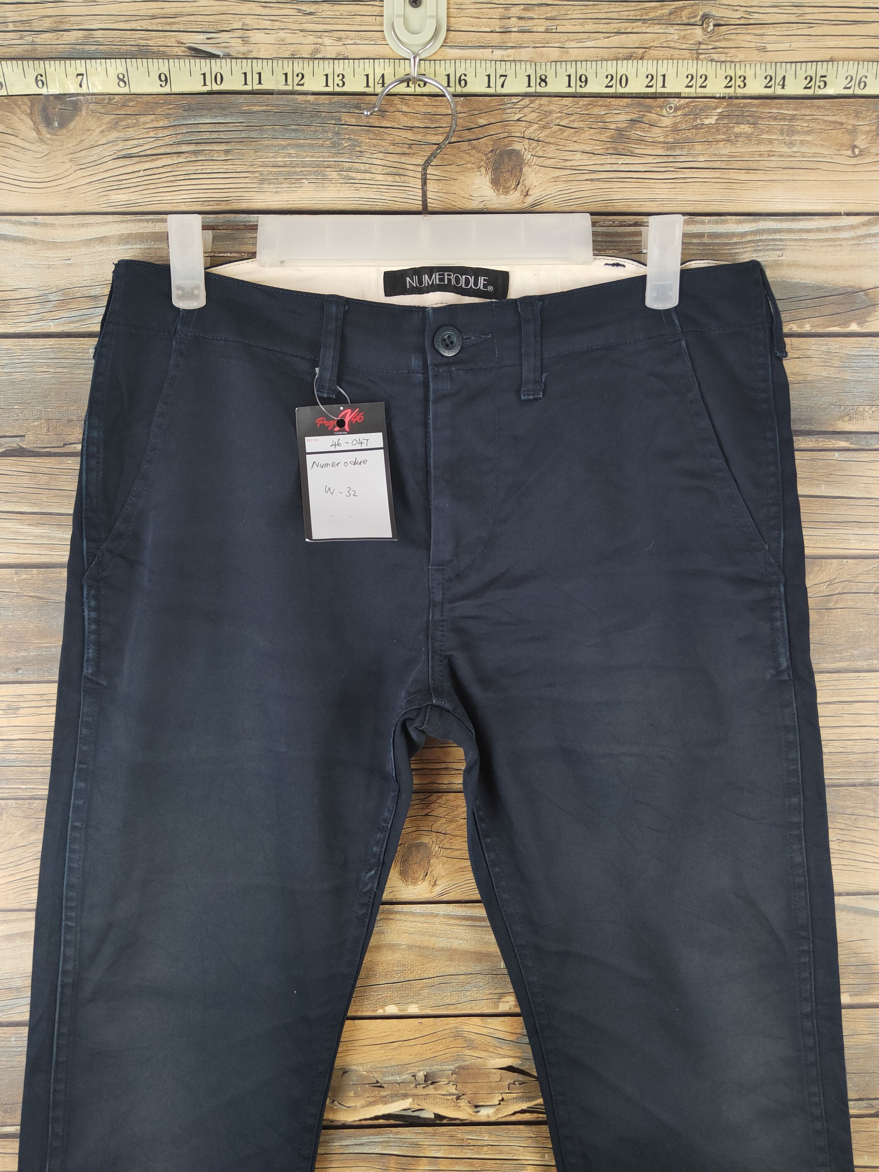 Numero 00 DL Numerodue Navy Multipocket Casual Pants #46-047 Size 32" / US 10 / IT 46 - 2 Thumbnail