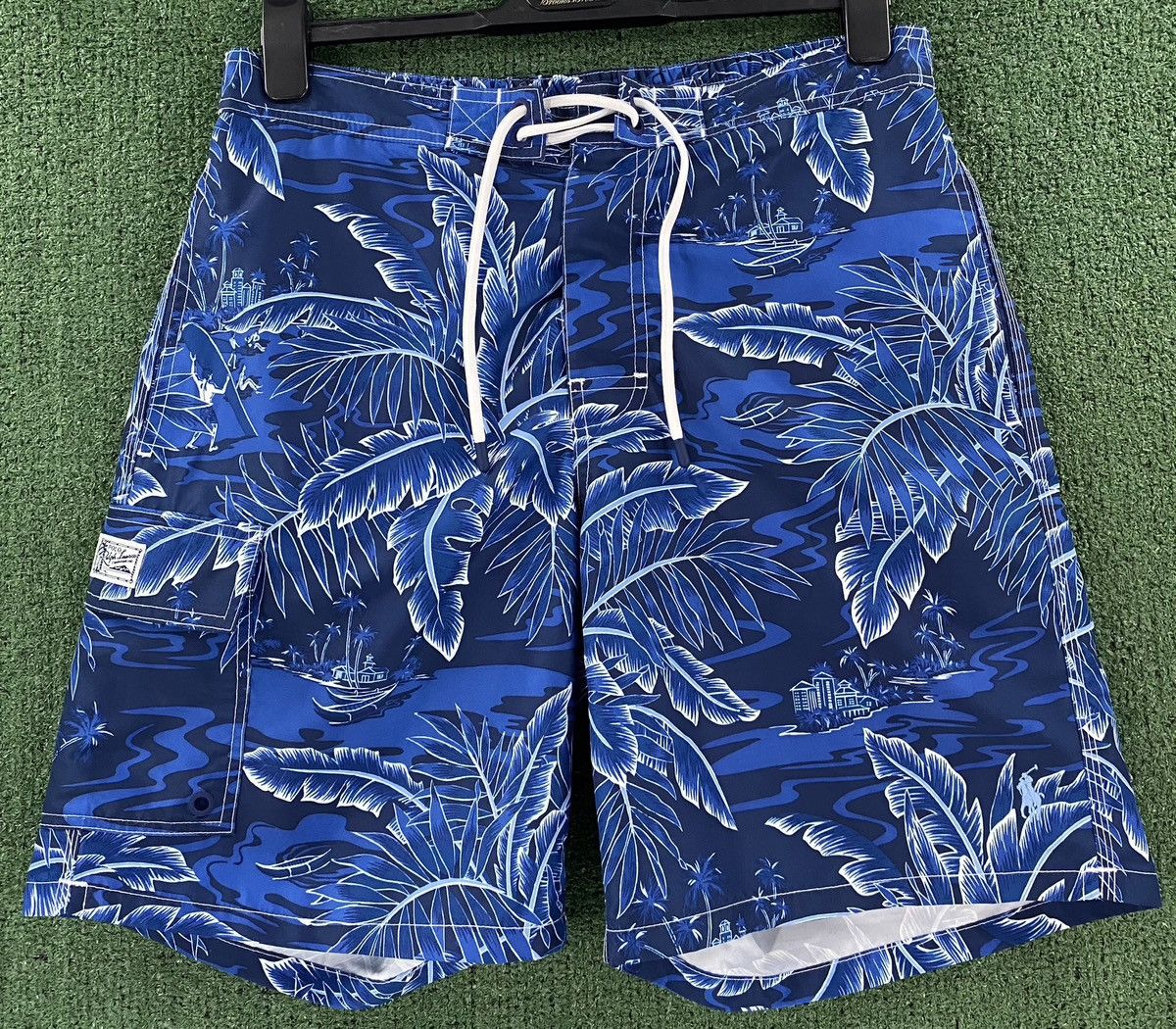 Polo Ralph Lauren Polo Ralph Lauren Kailua Tropical Print Board Shorts Men’s M Size US 34 / EU 50 - 1 Thumbnail