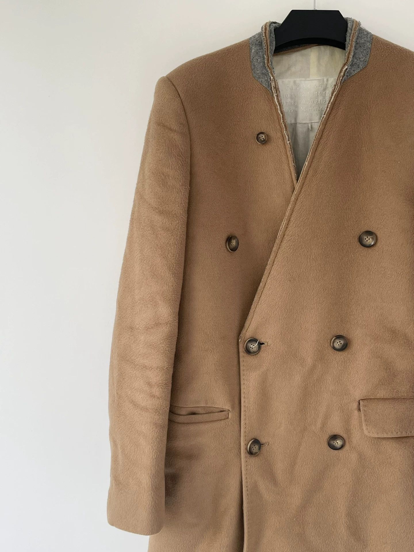 Other MMM 06 HM Collab Reversible Collarless Wool Coat 46 Size US S / EU 44-46 / 1 - 6 Thumbnail