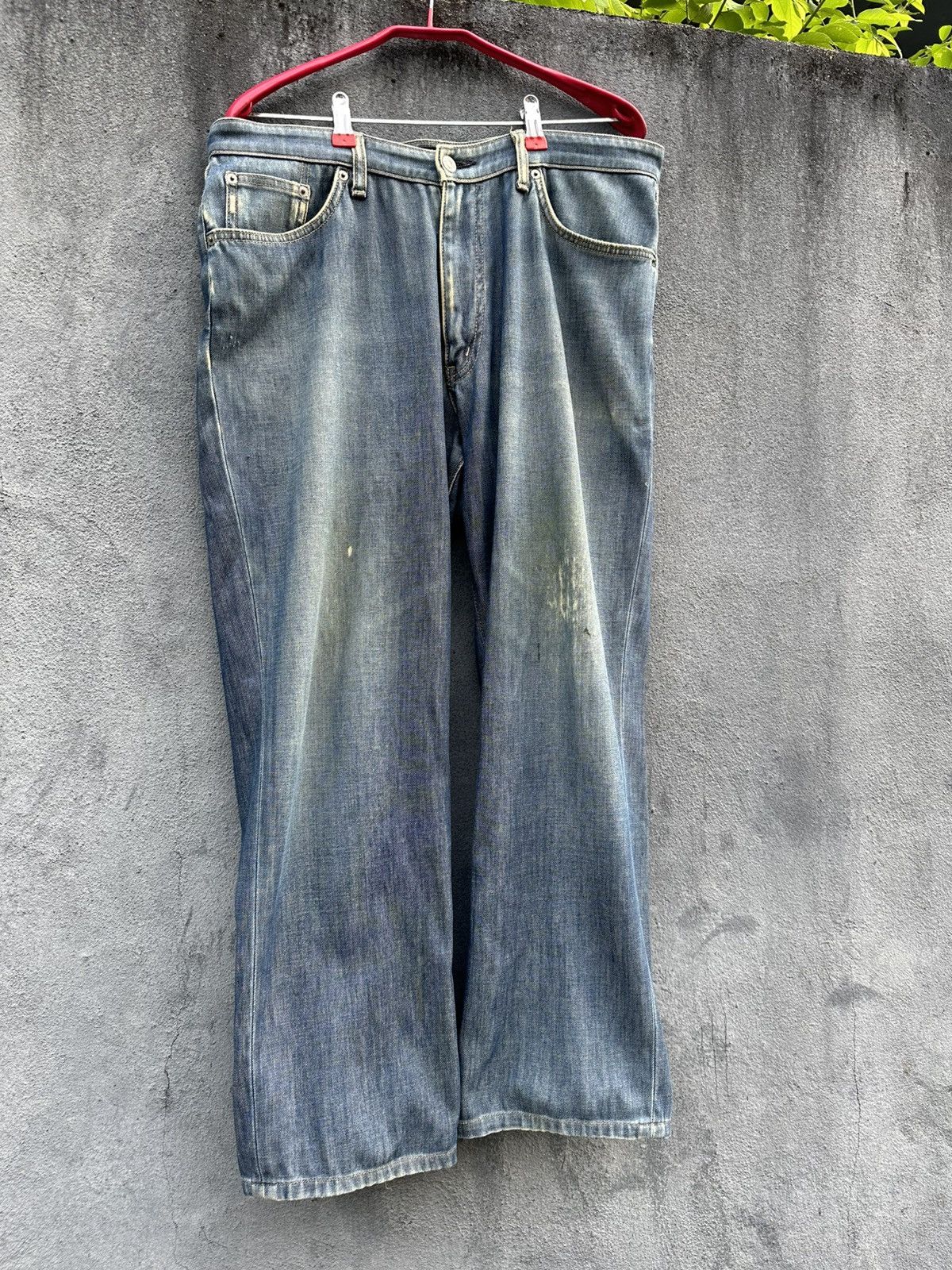 Edwin 👹Vintage Edwin E503 Flex Baggy Jeans Size US 34 / EU 50 - 6 Thumbnail