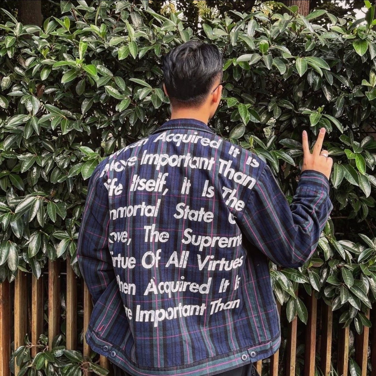 Junya Watanabe 21FW slogan workwear jacket-2508